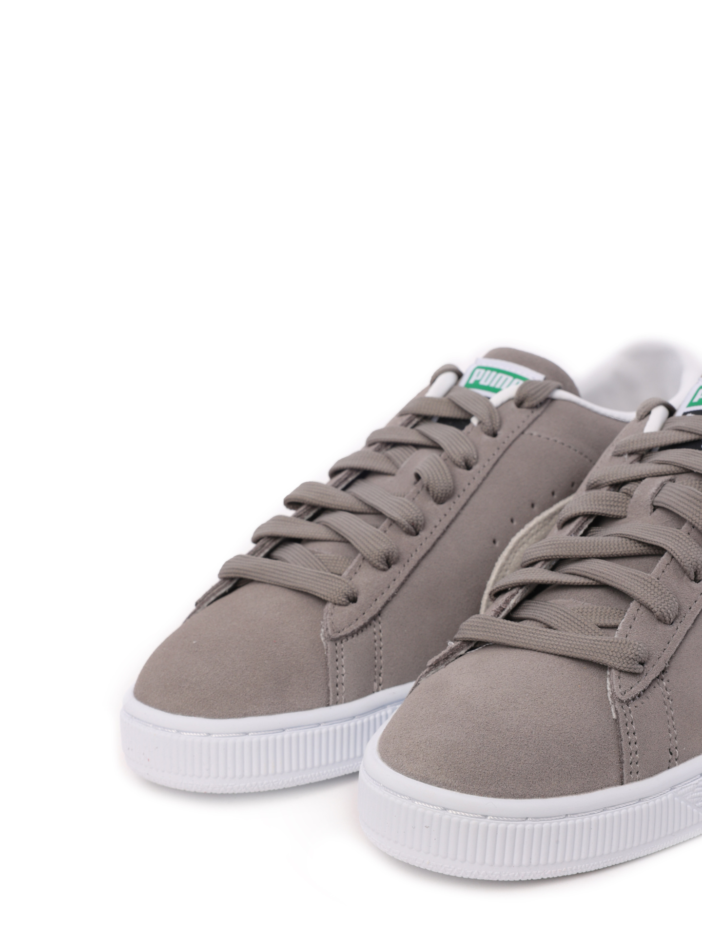 Кеды серые с бежевыми вставками по бокам — купить в интернет-магазине Verdistore