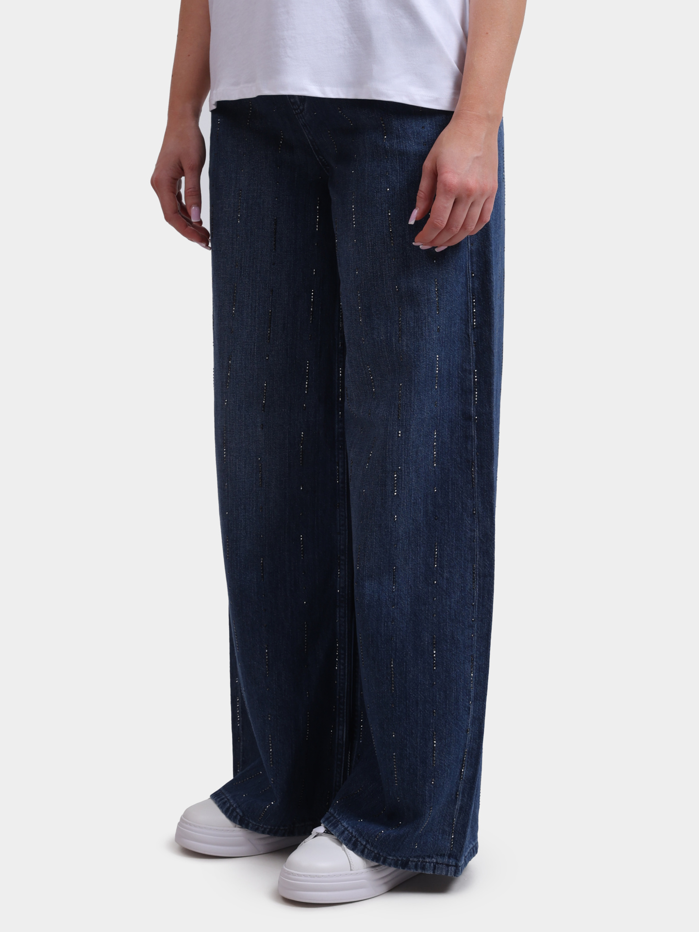 Джинсы Liu-Jo UA6108 D0315 78033 темно-синие женские  — купить в интернет-магазине Verdistore