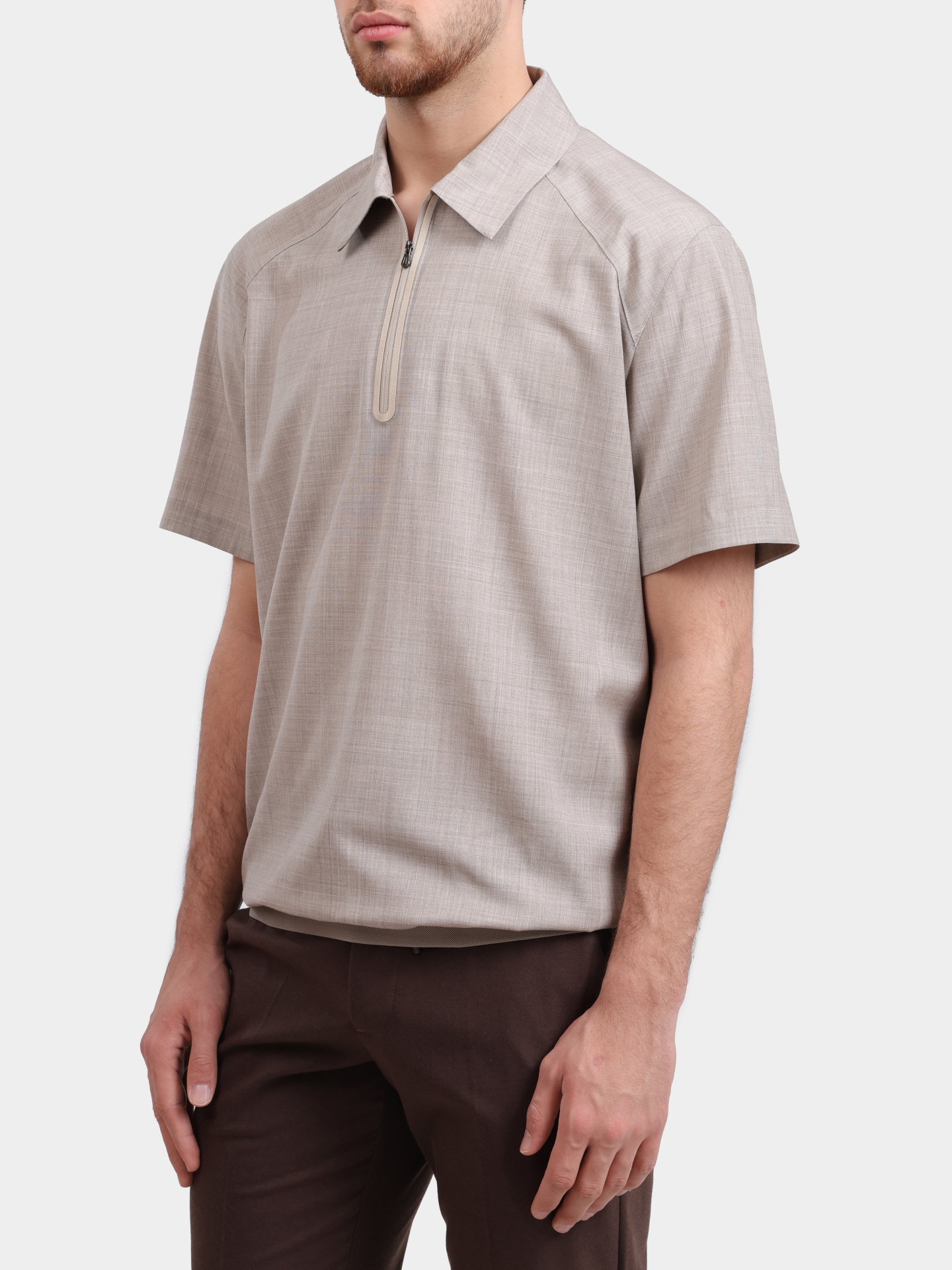 Поло Sease TP034TN517 X34 светло-бежевое мужское  — купить в интернет-магазине Verdistore