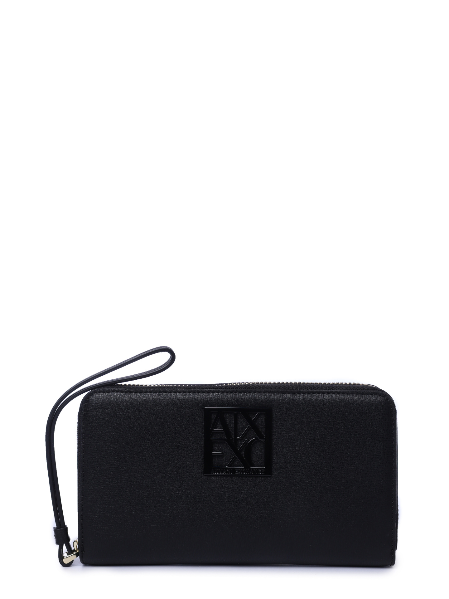 Кошелек Armani Exchange 948486 0A874 00020 черный женский на молнии  — купить в интернет-магазине Verdistore