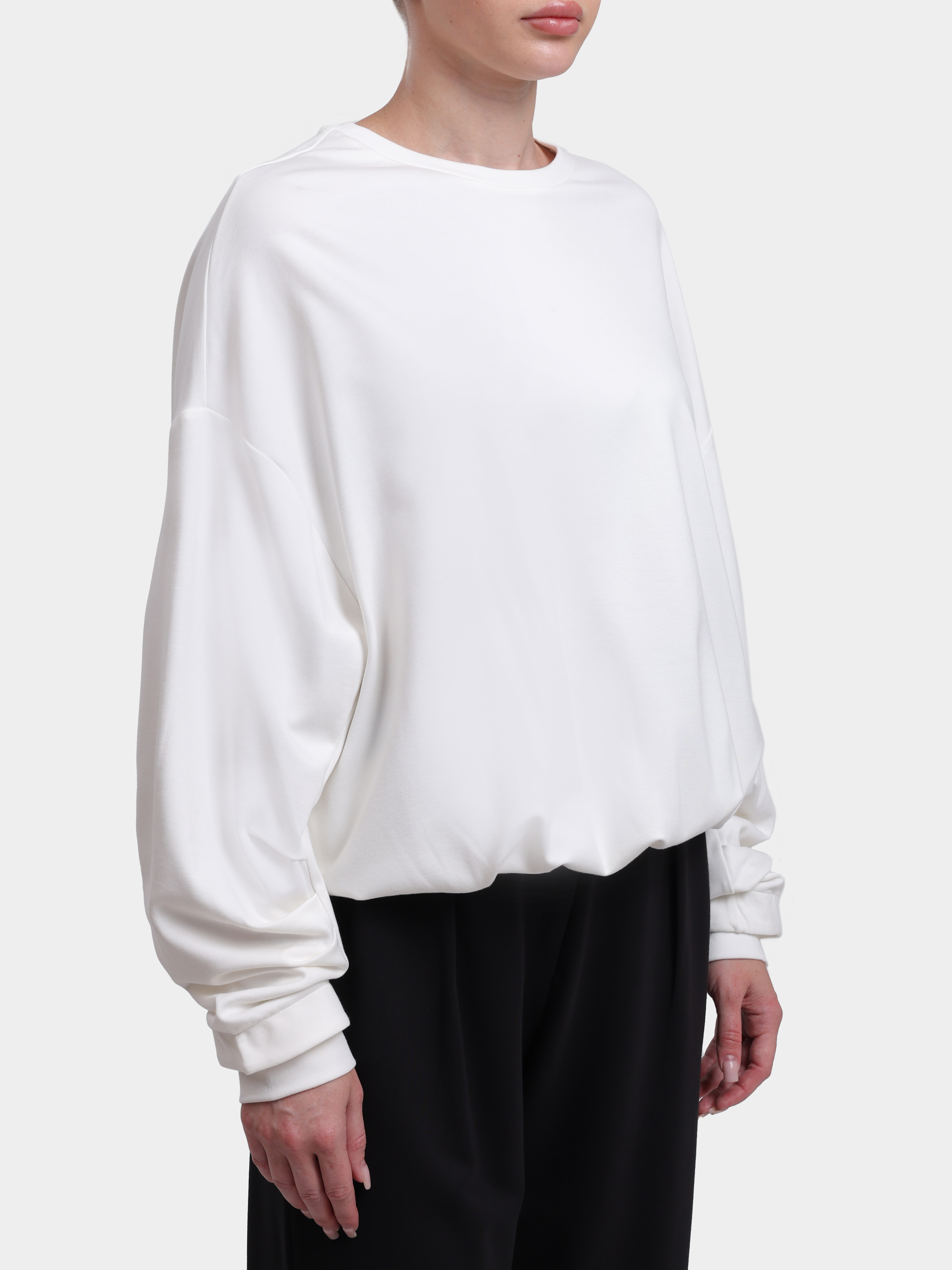 Свитшот Liu-Jo TF6281 JS182 10701 белый женский — купить в интернет-магазине Verdistore