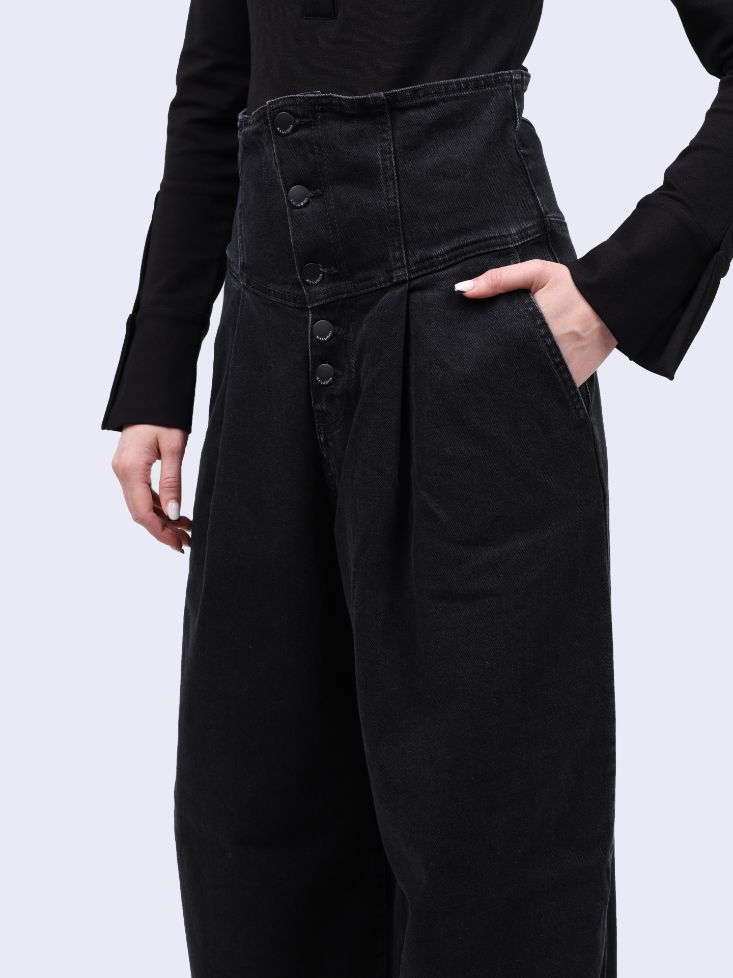 Джинсы KLW03004DS098KLW55 палаццо  — купить в интернет-магазине Verdistore