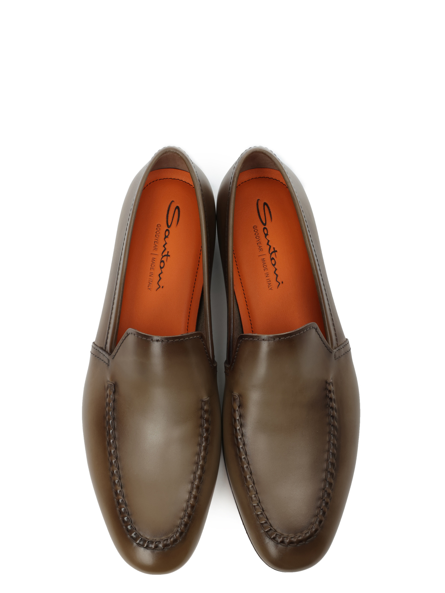 Лоферы светло-коричневые из гладкой кожи — купить в интернет-магазине Verdistore