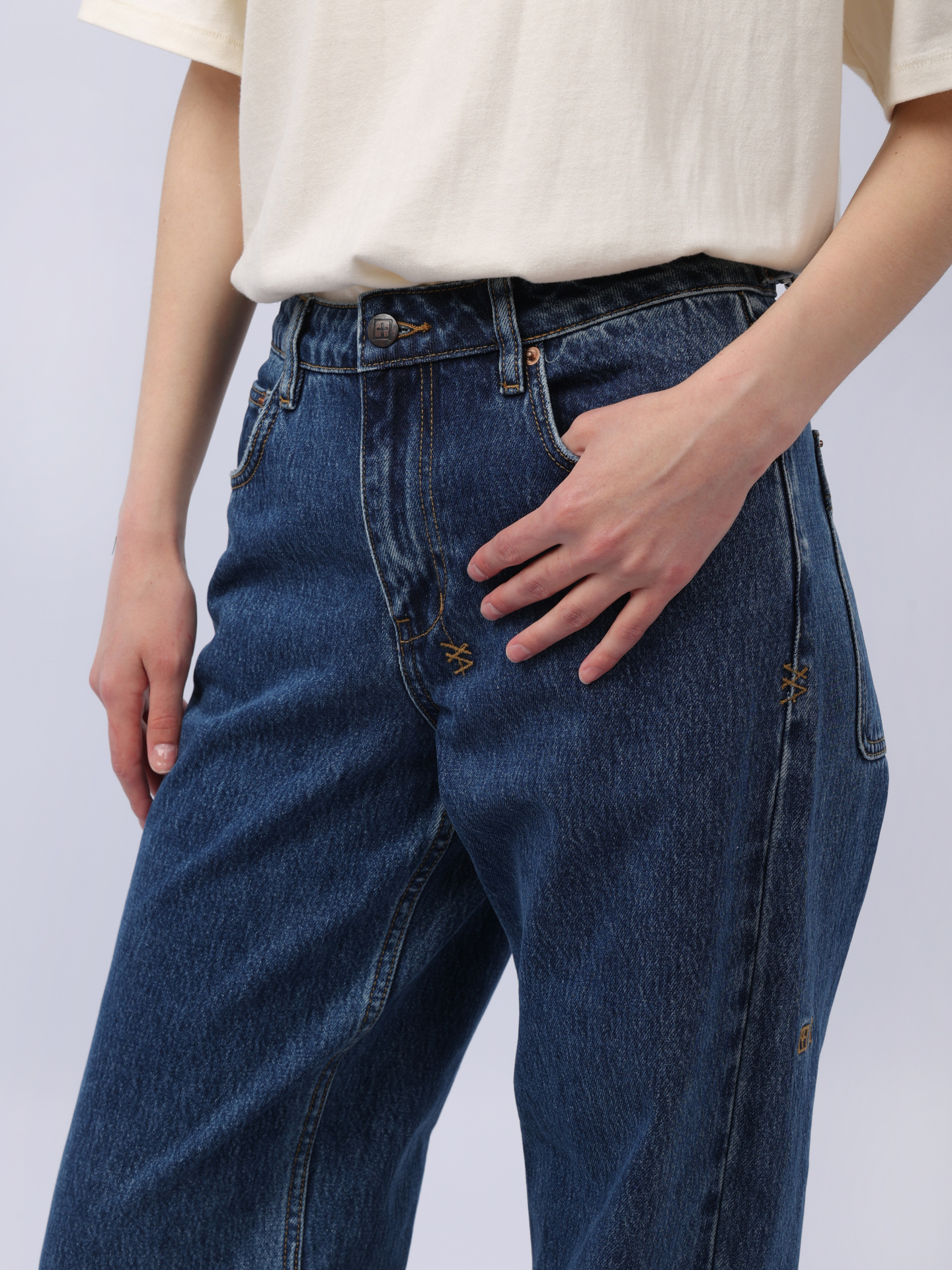 Джинсы Ksubi WSP24DJ032 синие женские — купить в интернет-магазине Verdistore