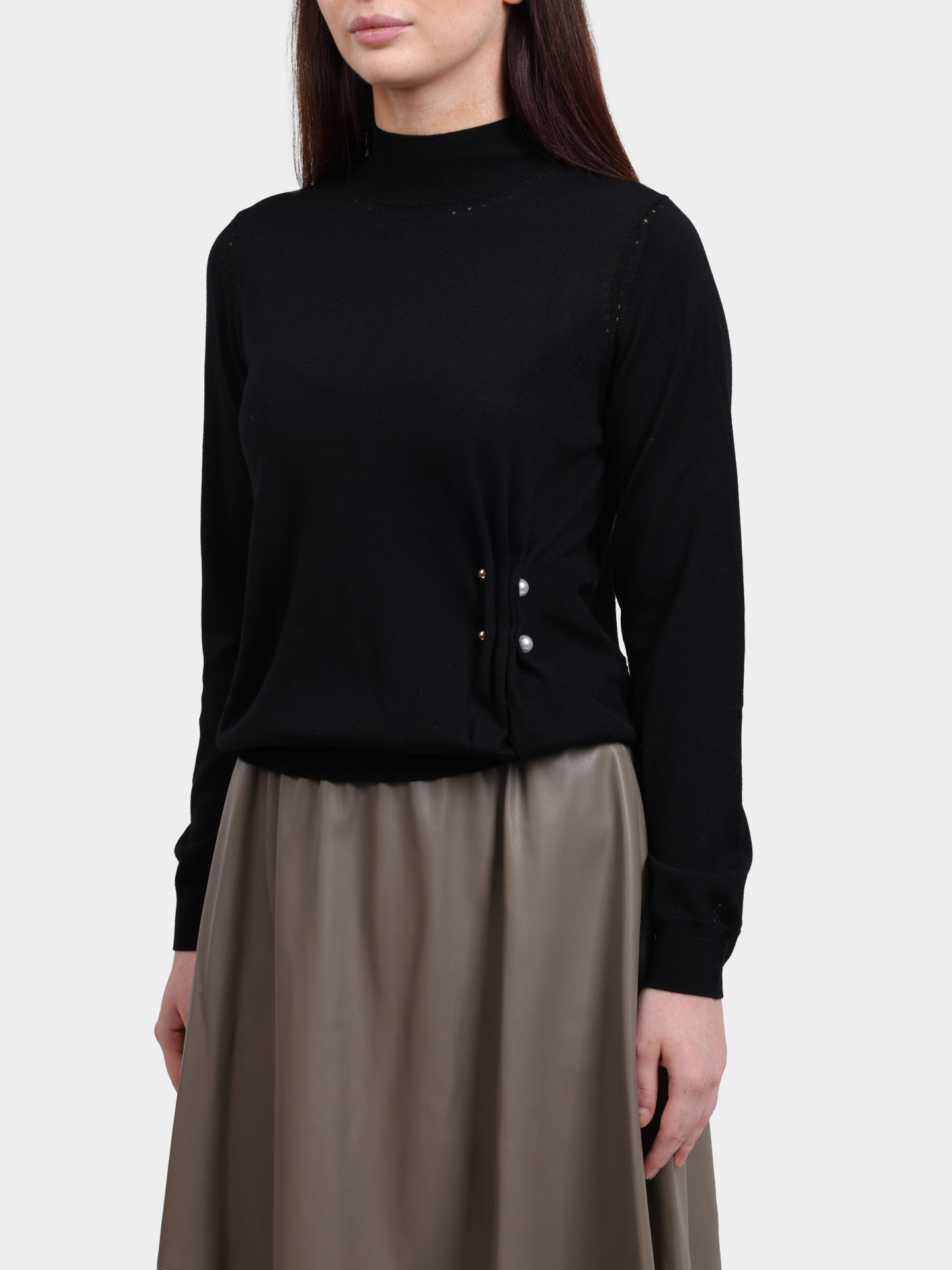 Джемпер Liu-Jo CF5041 MA82O 22222 шерстяной женский — купить в интернет-магазине Verdistore