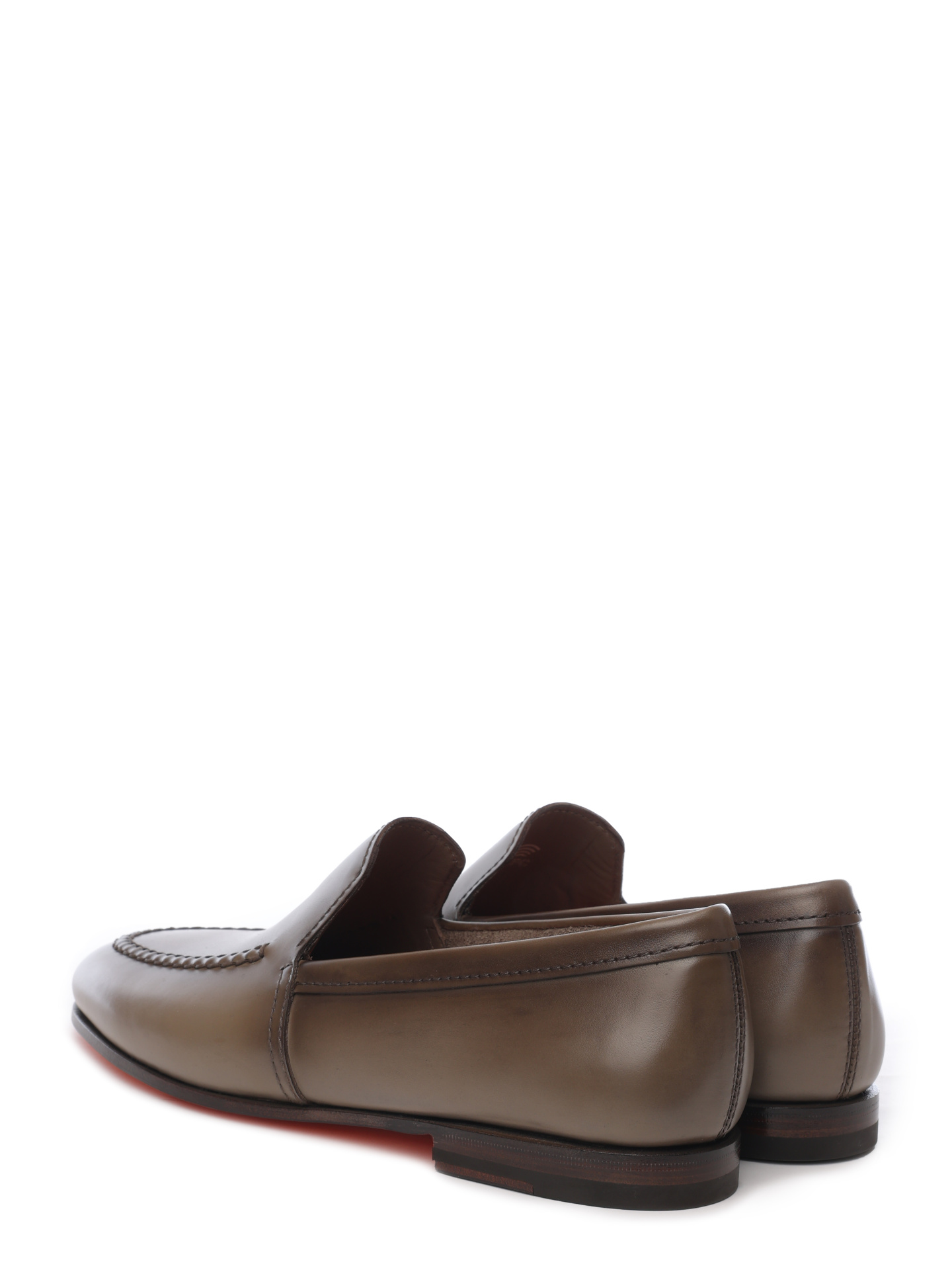 Лоферы на каблуке коричневые  — купить в интернет-магазине Verdistore