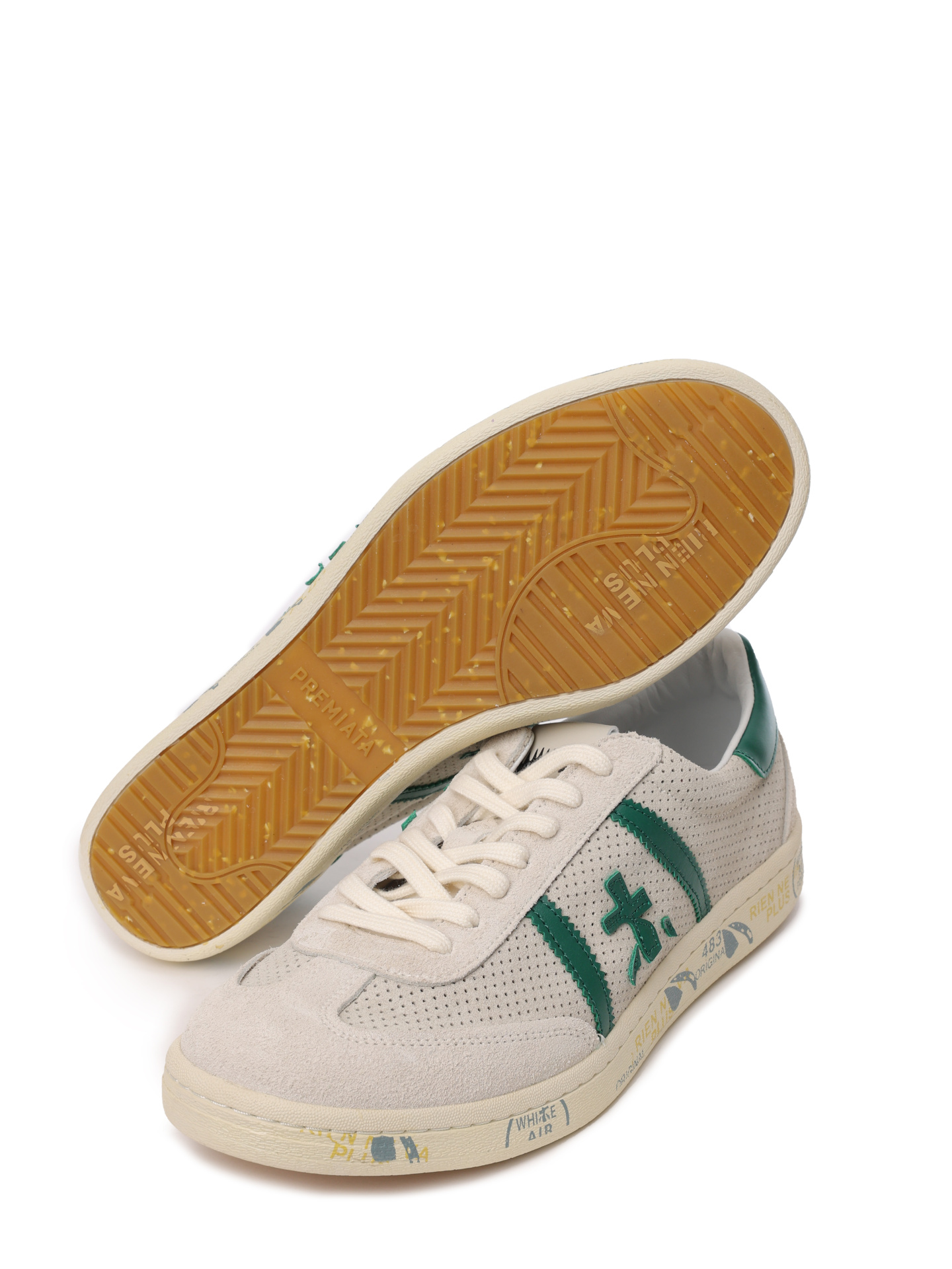 Кеды светло-серые с поднятым носком и принтом на подошве — купить в интернет-магазине Verdistore