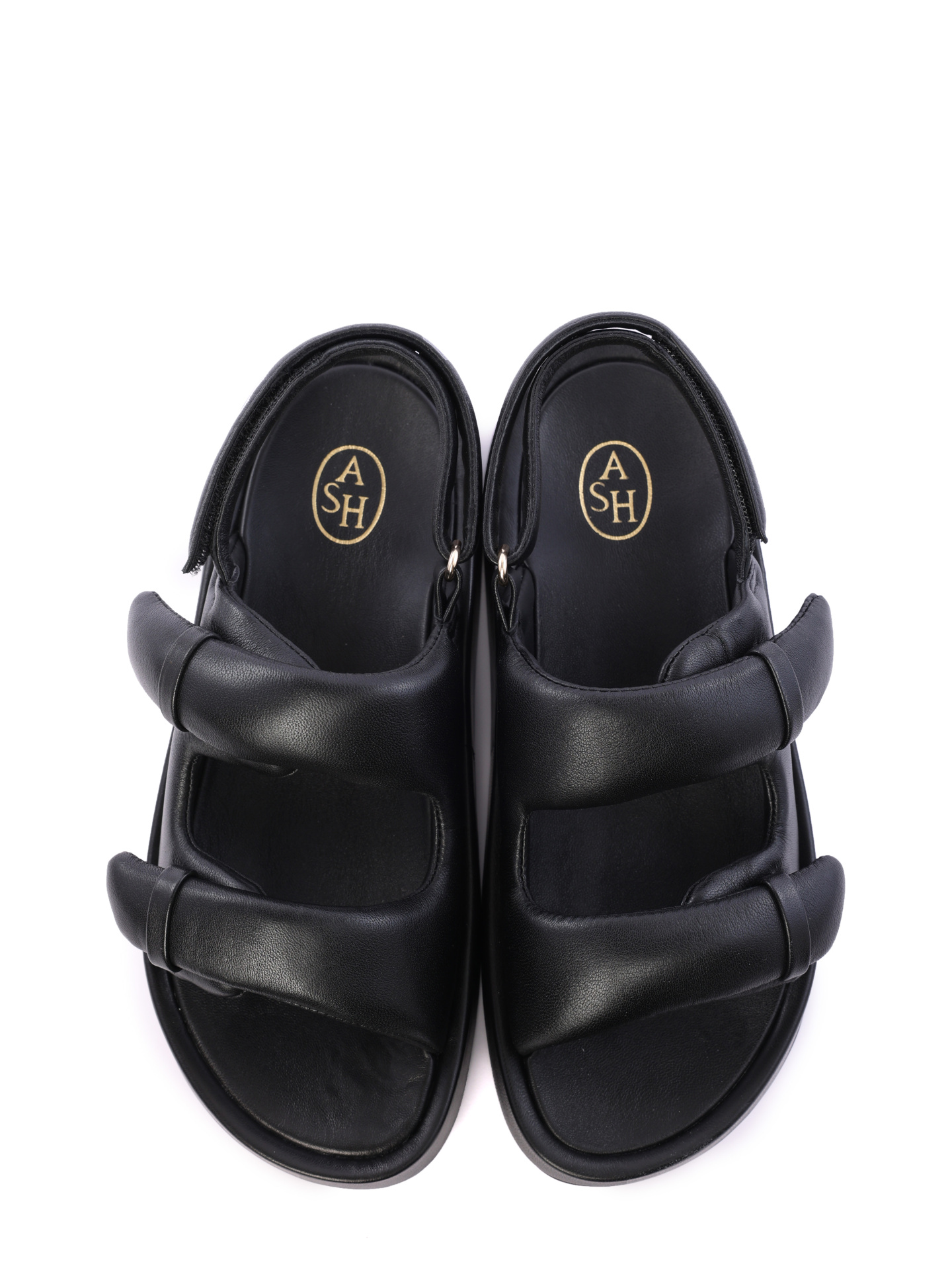 Сандалии ASH 8AH.AH125859.K черные женские дутые — купить в интернет-магазине Verdistore