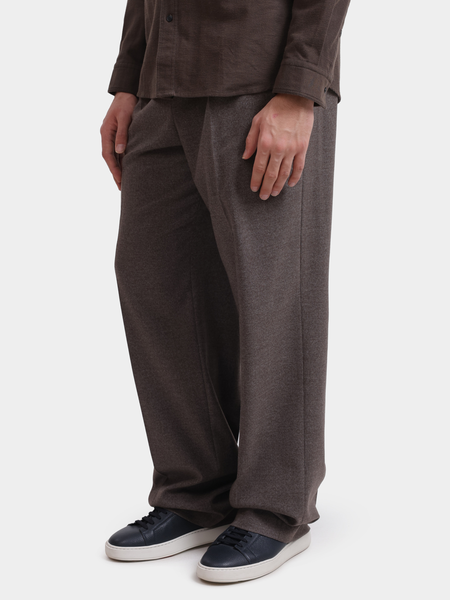 Брюки Hugo Garos253X-ALL 10272845 бежевые мужские — купить в интернет-магазине Verdistore