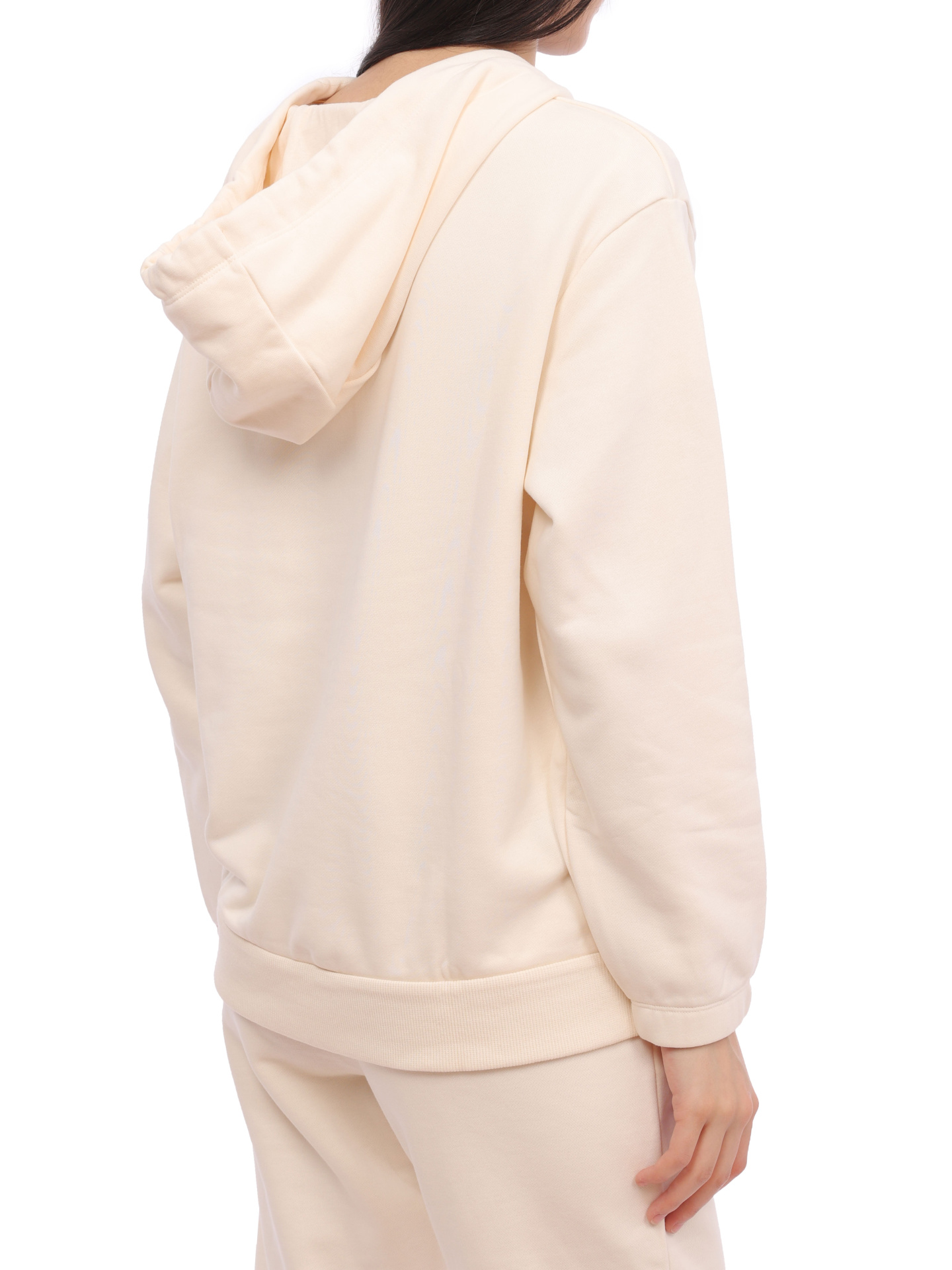 Толстовка Armani Exchange 6RYM71 YJBRZ 1130 белая женская с логотипом — купить в интернет-магазине Verdistore