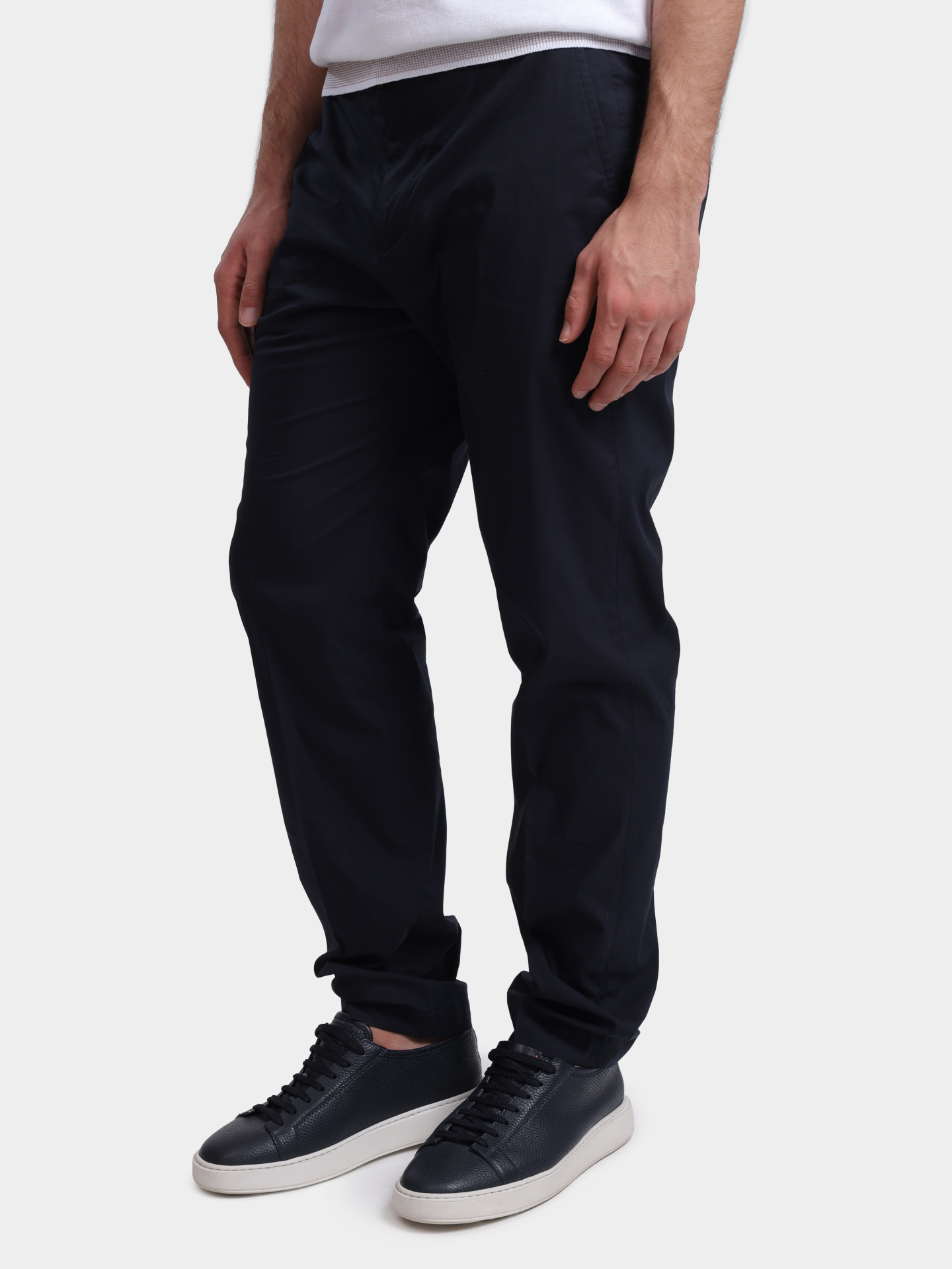 Брюки Peserico R54295D 29 162 темно-синие мужские — купить в интернет-магазине Verdistore