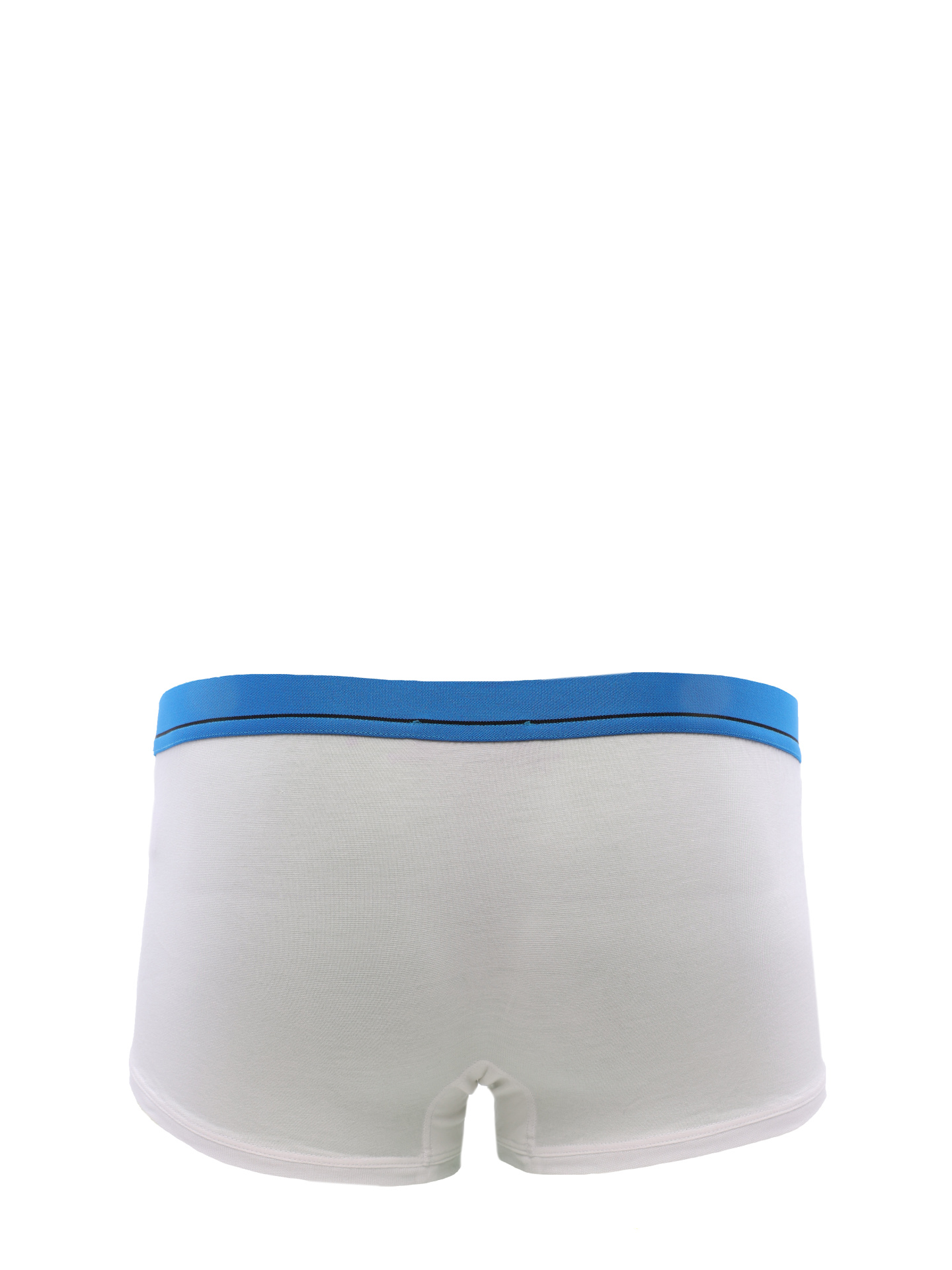 Трусы белые из мягкого материала и синим поясом — купить в интернет-магазине Verdistore
