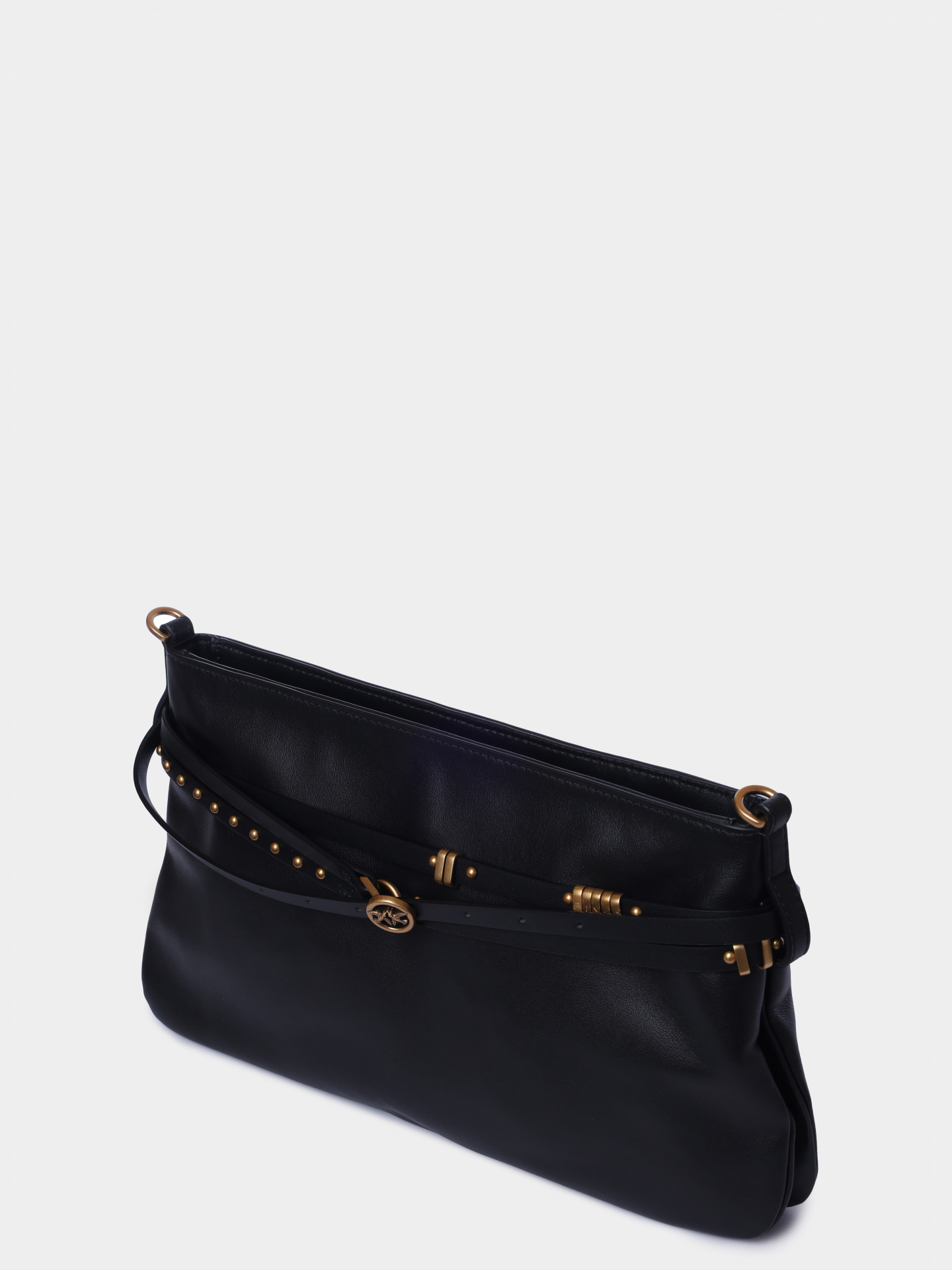 Сумка Pinko 106176 A0QO Z99Q черная женская из фактурной кожи — купить в интернет-магазине Verdistore