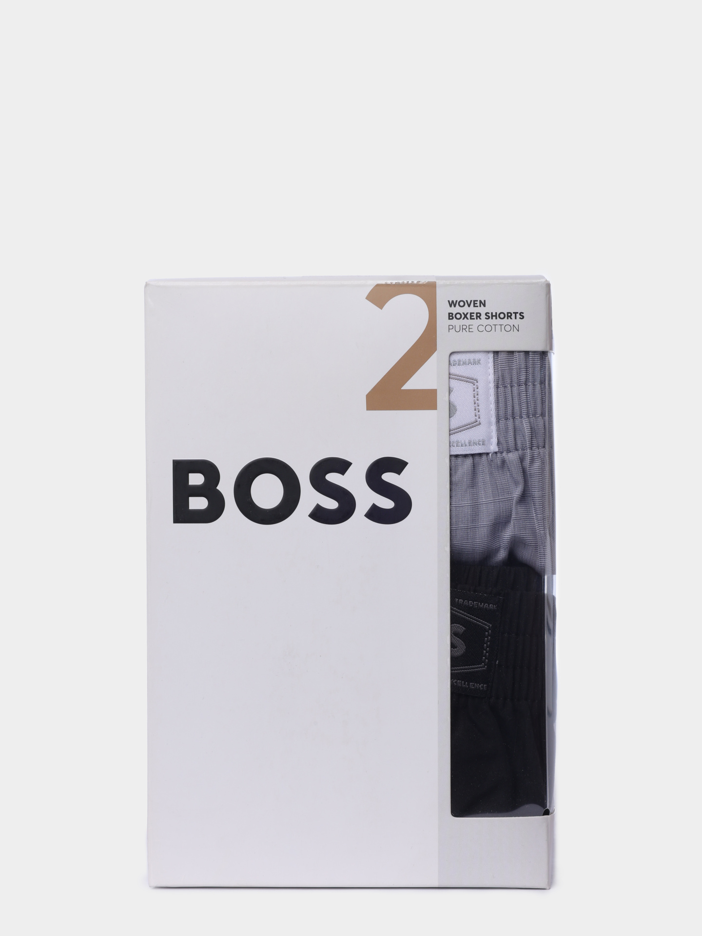Трусы комплект из двух пар Boss Black 10259935 02 50522115 035 из мягкого трикотажа — купить в интернет-магазине Verdistore