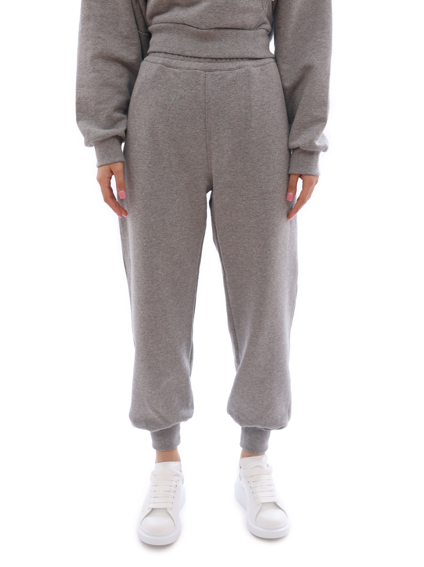 картинка Брюки Alexander McQueen 658545-QZAD5 0544 серые женские от магазина Verdistore