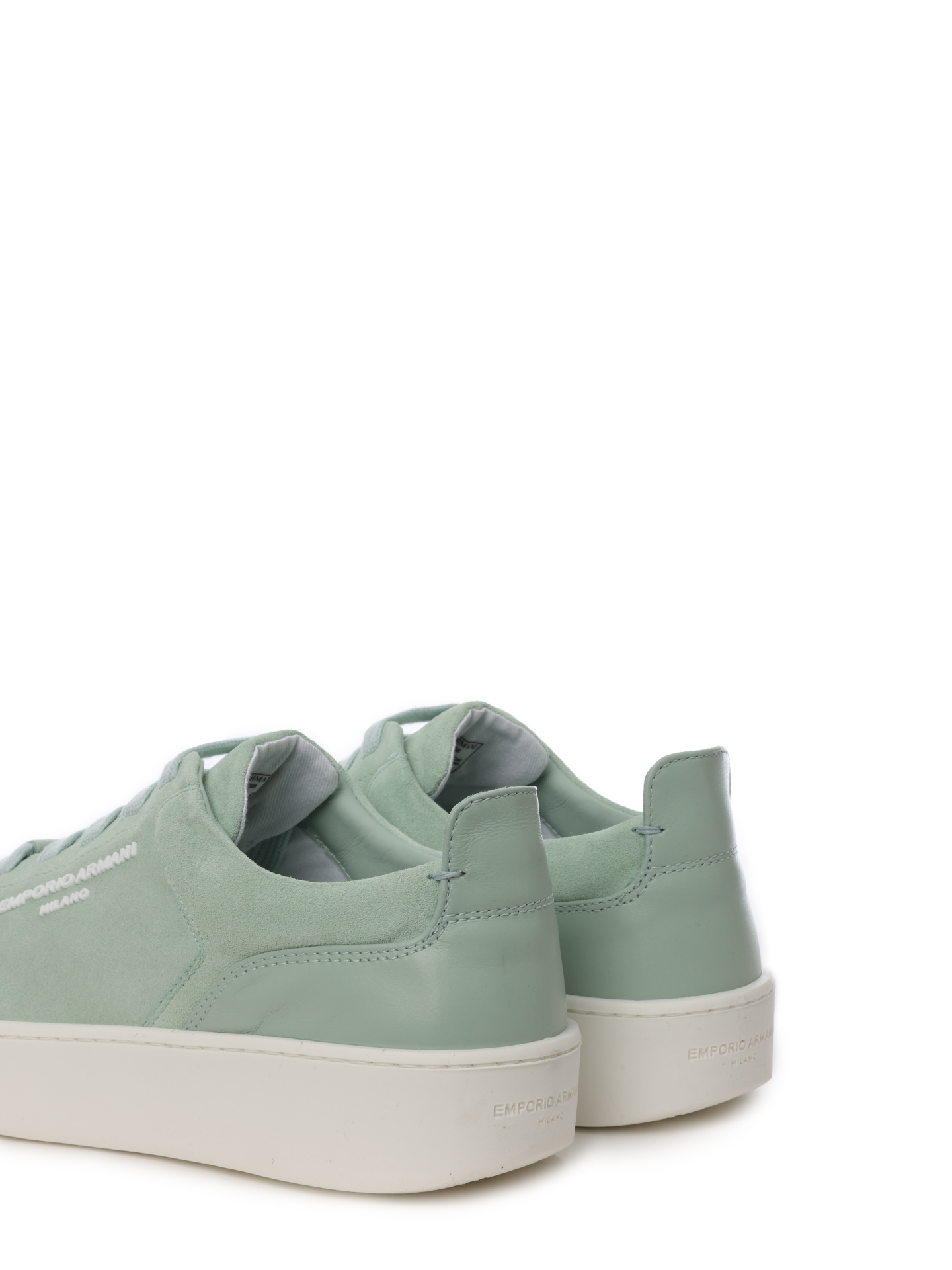 Кеды Emporio Armani X3X207 XR158 00723 замшевые женские — купить в интернет-магазине Verdistore