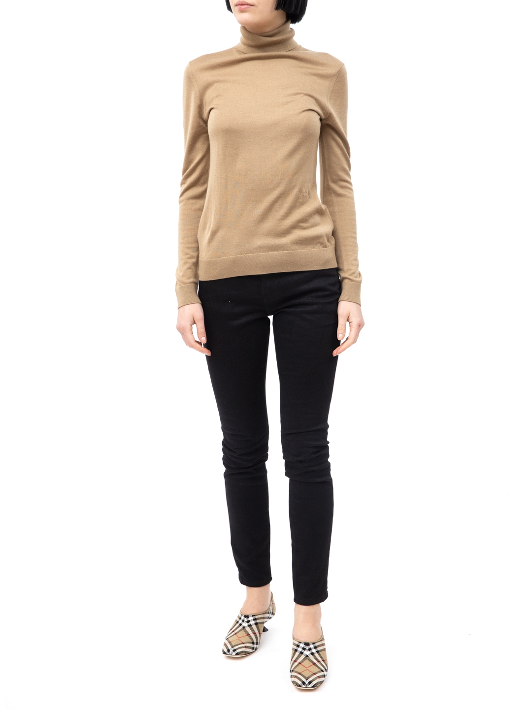 Водолазка Burberry 8032170 шерстяная женская — купить в интернет-магазине Verdistore