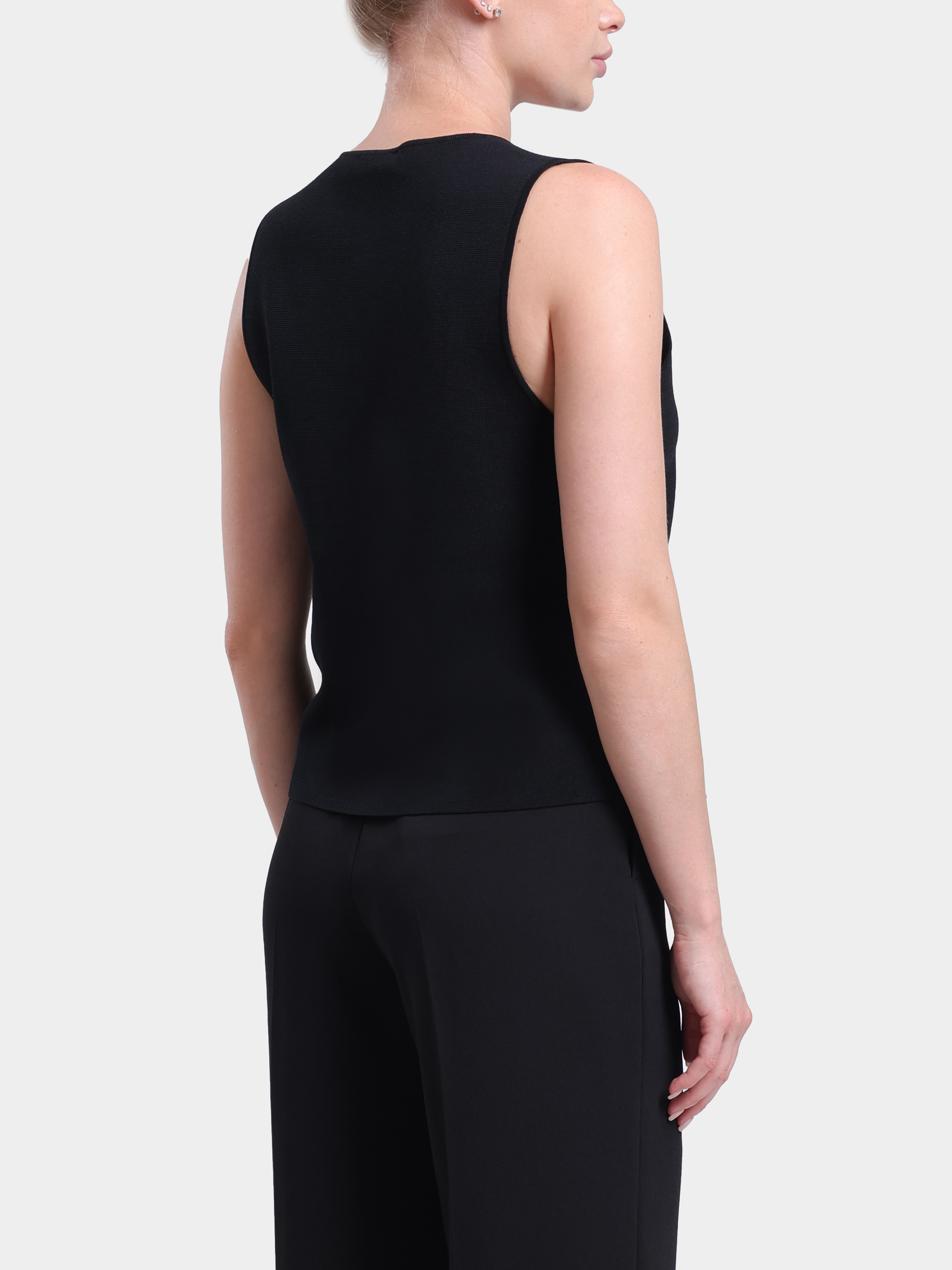 Жилет Liu-Jo CF5312 MS55N 22222 черный женский — купить в интернет-магазине Verdistore