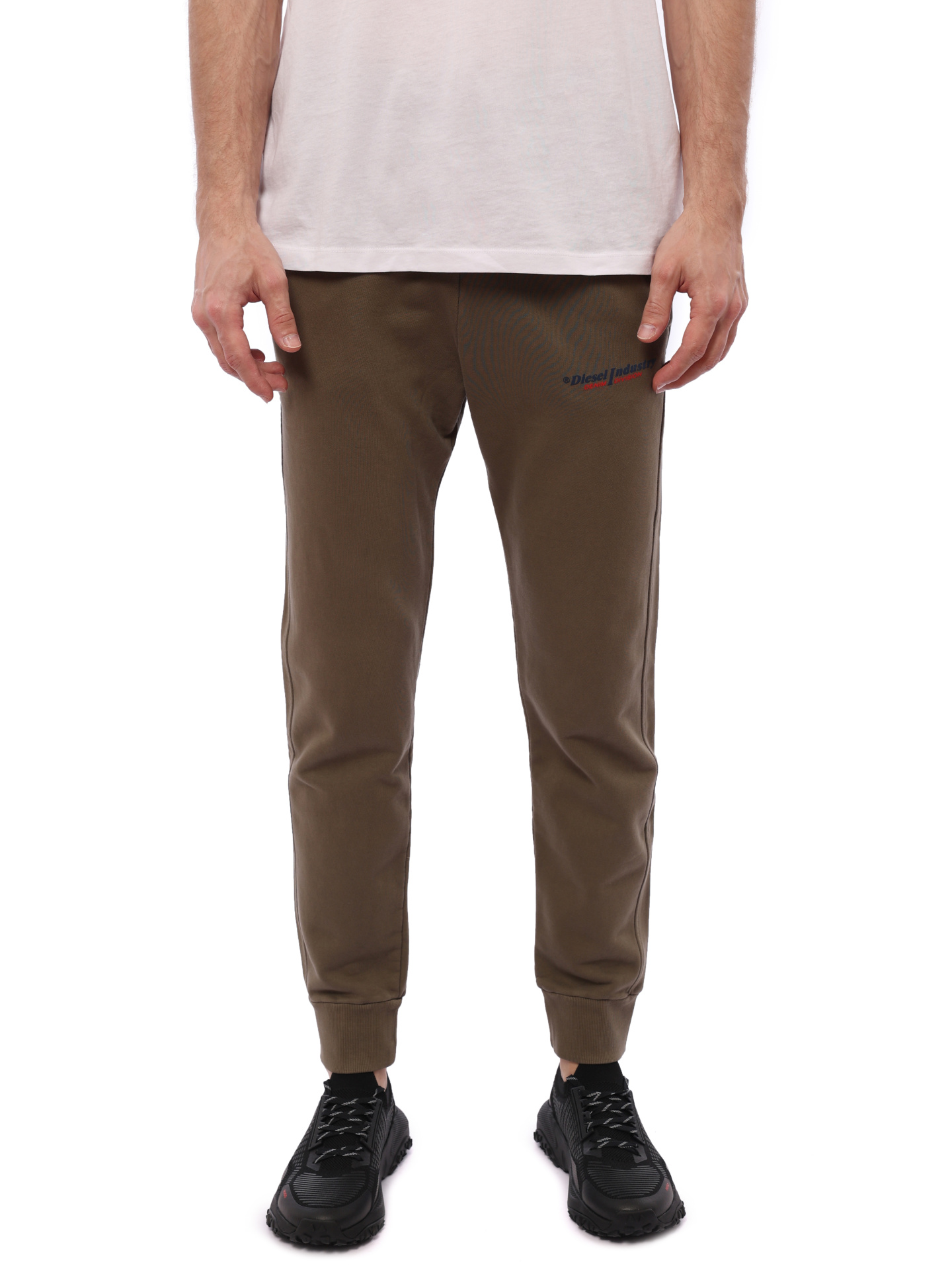 Джоггеры Diesel A037470HERE5JX хлопковые мужские — купить в интернет-магазине Verdistore