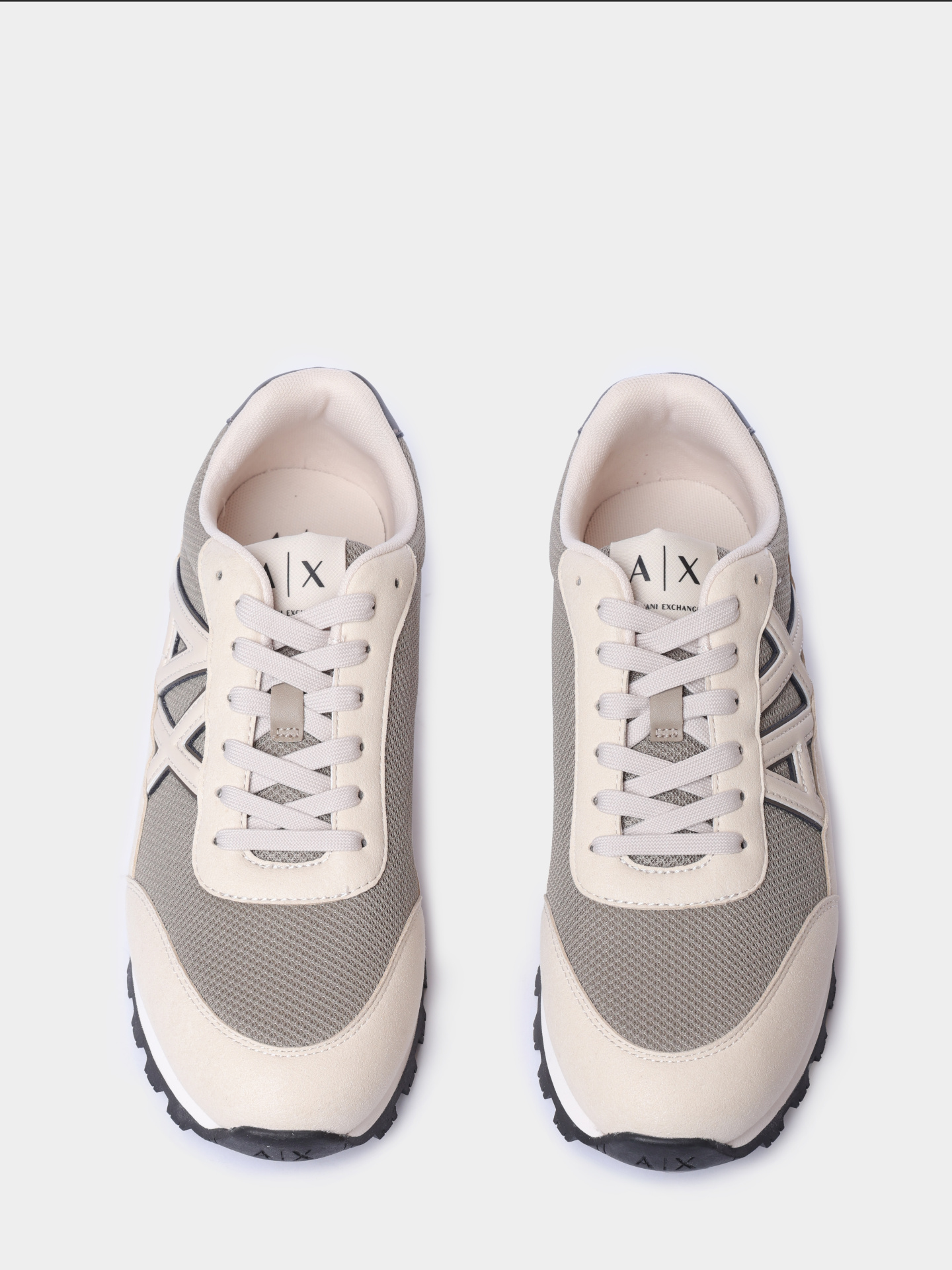 Кроссовки Armani Exchange XM001960 AF19388 MZ755 бежевые мужские — купить в интернет-магазине Verdistore
