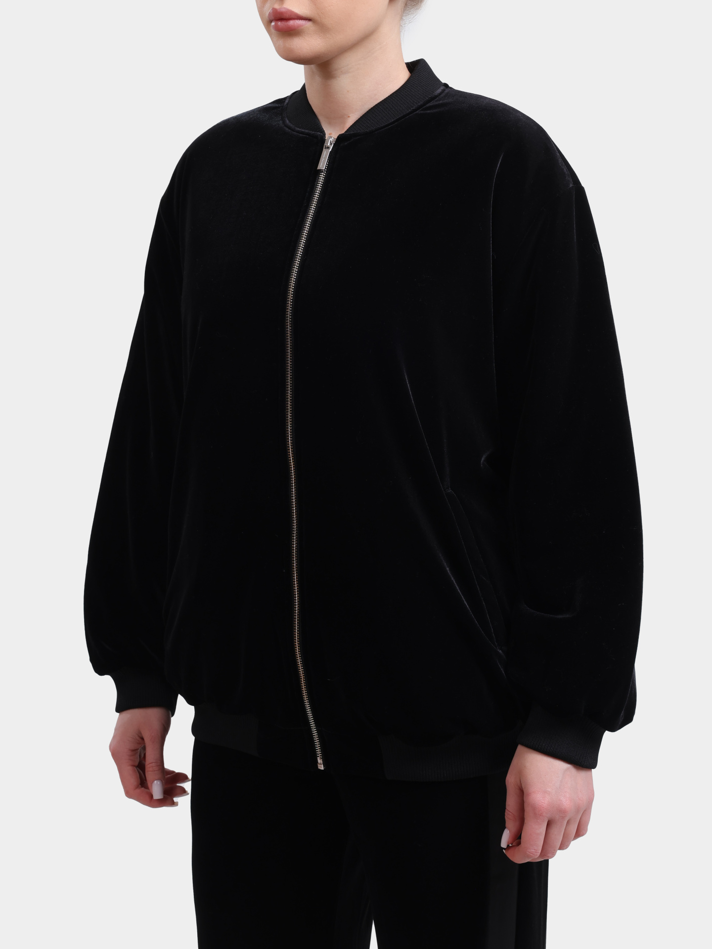 Бомбер Armani Exchange XW001301 AF16147 UC001 бархатный женский — купить в интернет-магазине Verdistore