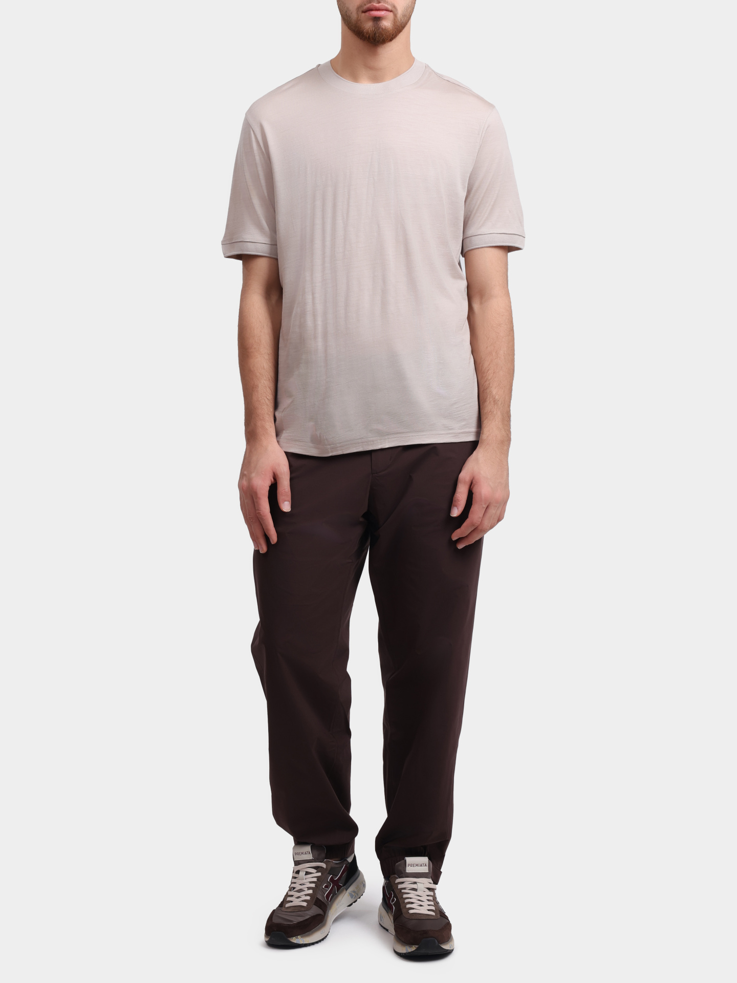 Футболка JG000244U 52068 1985 молочного цвета мужская — купить в интернет-магазине Verdistore