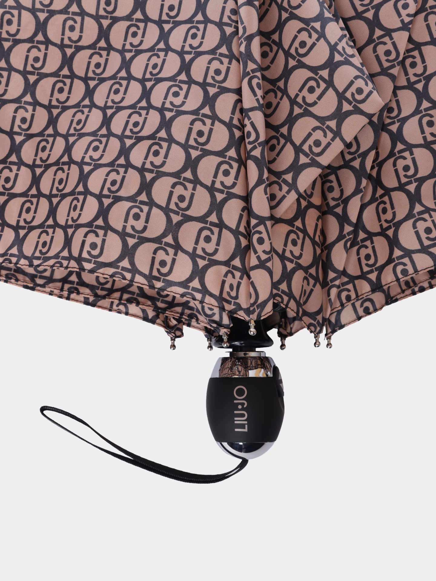 Зонт 2XX012 T0300 22222 пудровый женский с монограммным логотипом — купить в интернет-магазине Verdistore