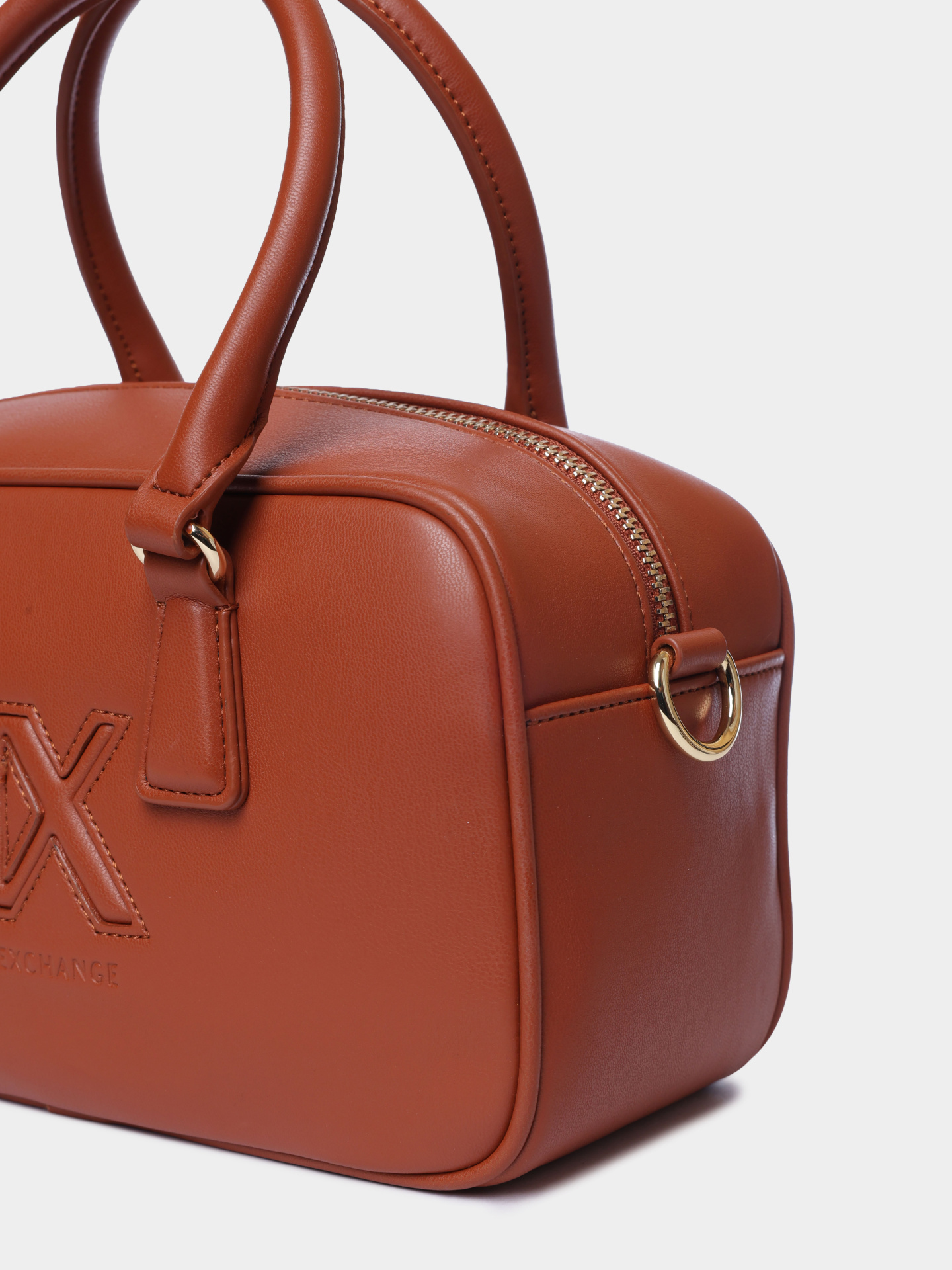 Сумка Armani Exchange XW001567 AF15634 U6048 коричневая женская — купить в интернет-магазине Verdistore