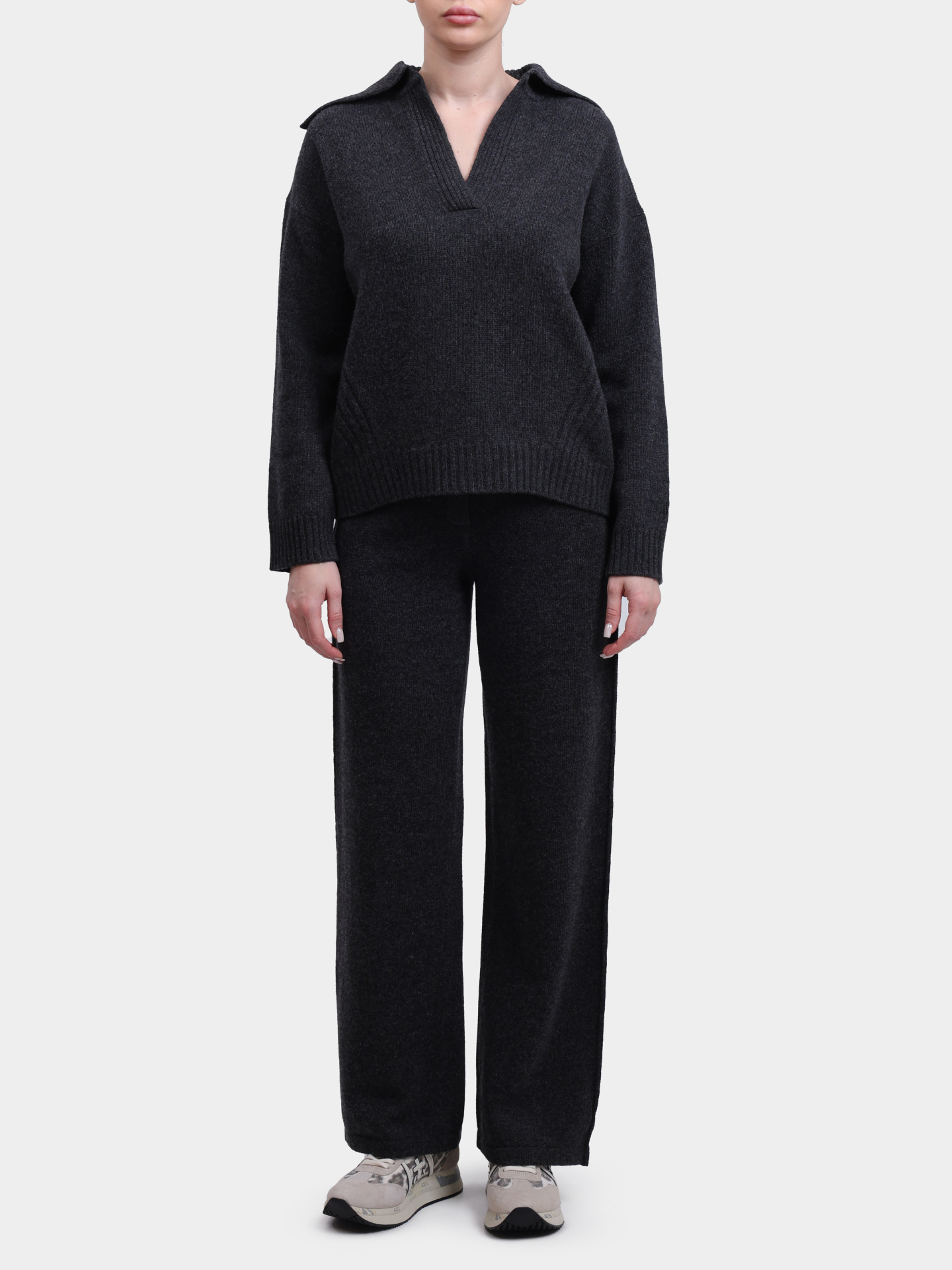 Джемпер Marella DOTTO 004 серый женский — купить в интернет-магазине Verdistore