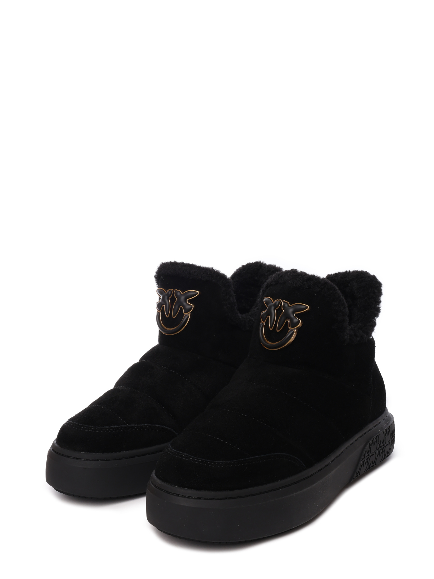 Угги черные женские с овчиной — купить в интернет-магазине Verdistore