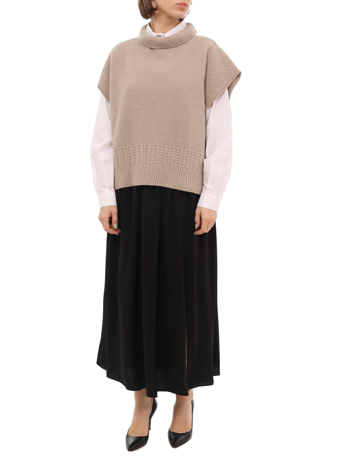 Джемпер Armani Exchange 6LYM1L YM1BZ 1768 бежевый женский из шерсти — купить в интернет-магазине Verdistore