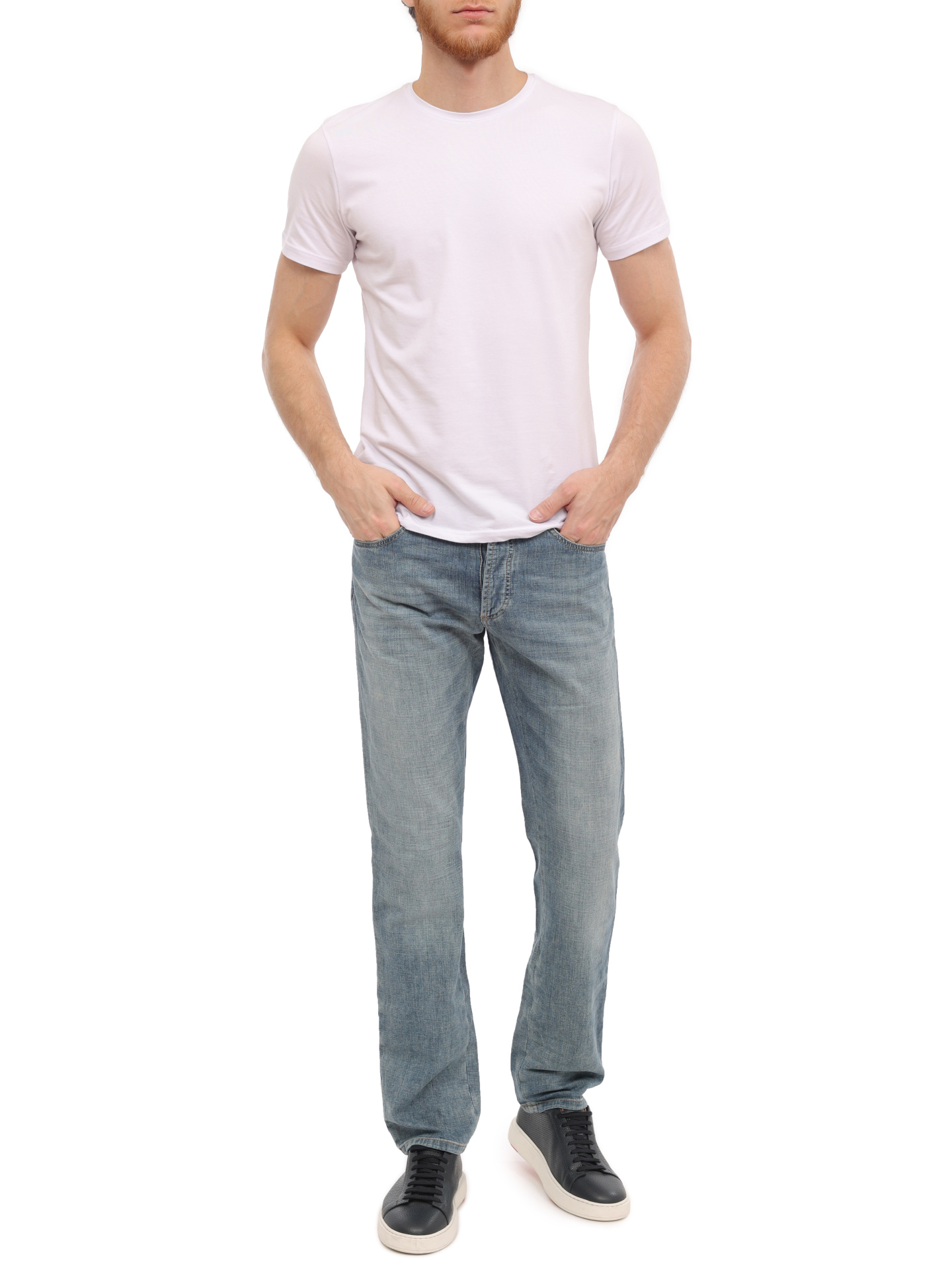 Джинсы Brunello Cucinelli ME645K1180 синие мужские — купить в интернет-магазине Verdistore