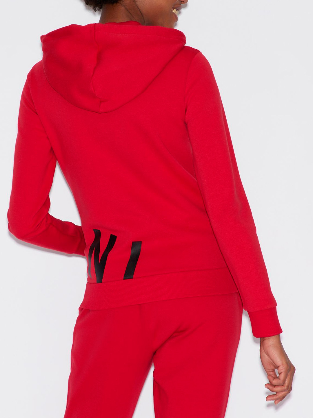 Мастерка Armani Exchange 3GYM72 1452 красная женская с логотипом — купить в интернет-магазине Verdistore