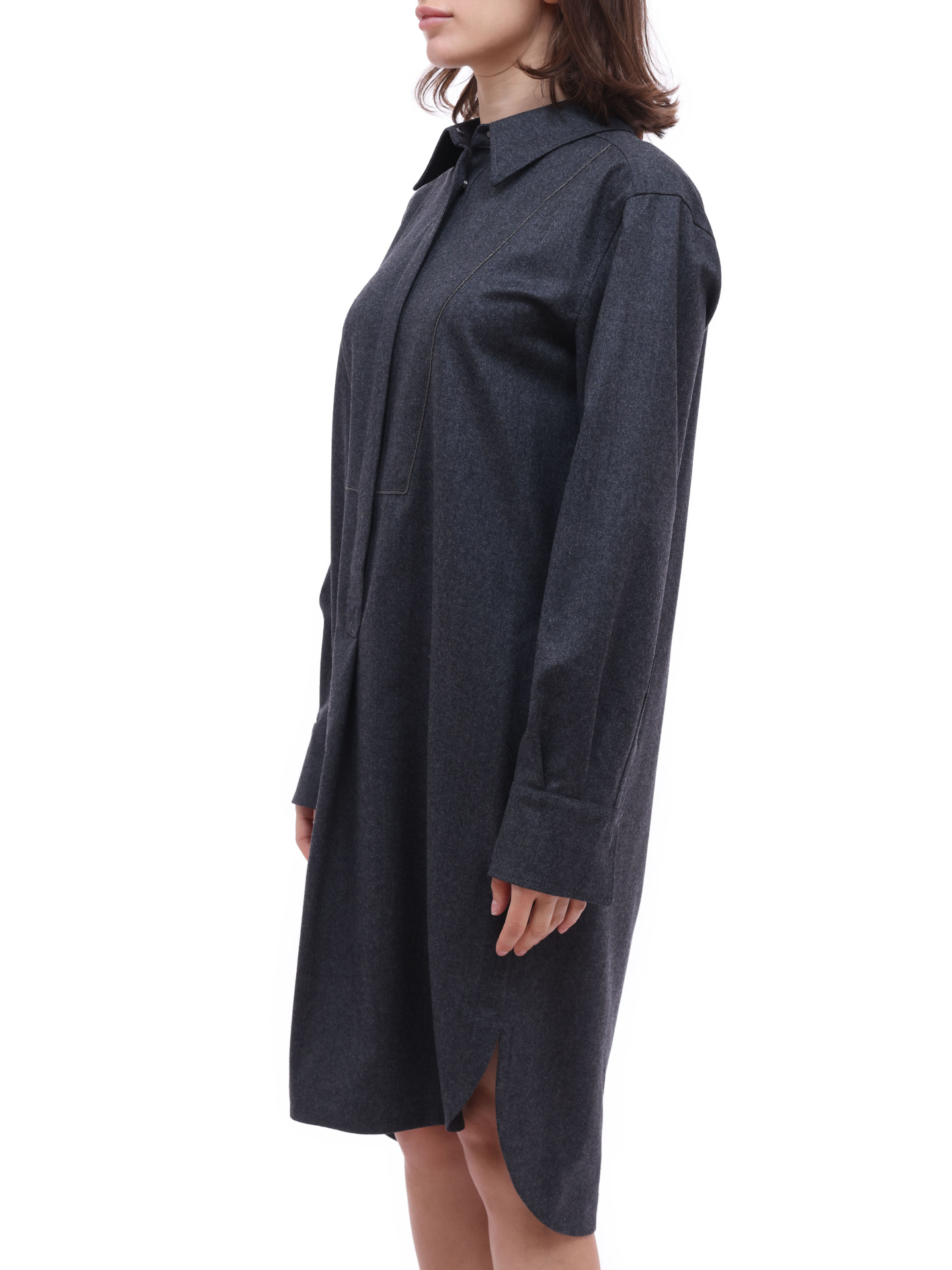 Платье Brunello Cucinelli ME226A4853 C004 шерстяное женское — купить в интернет-магазине Verdistore