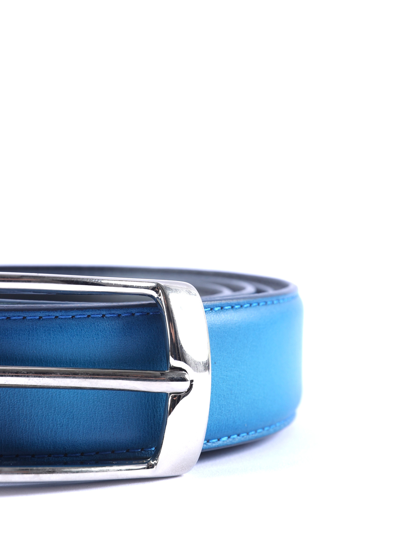 Ремень ARALDI ARU 5590/30 темно-синий мужской кожаный — купить в интернет-магазине Verdistore