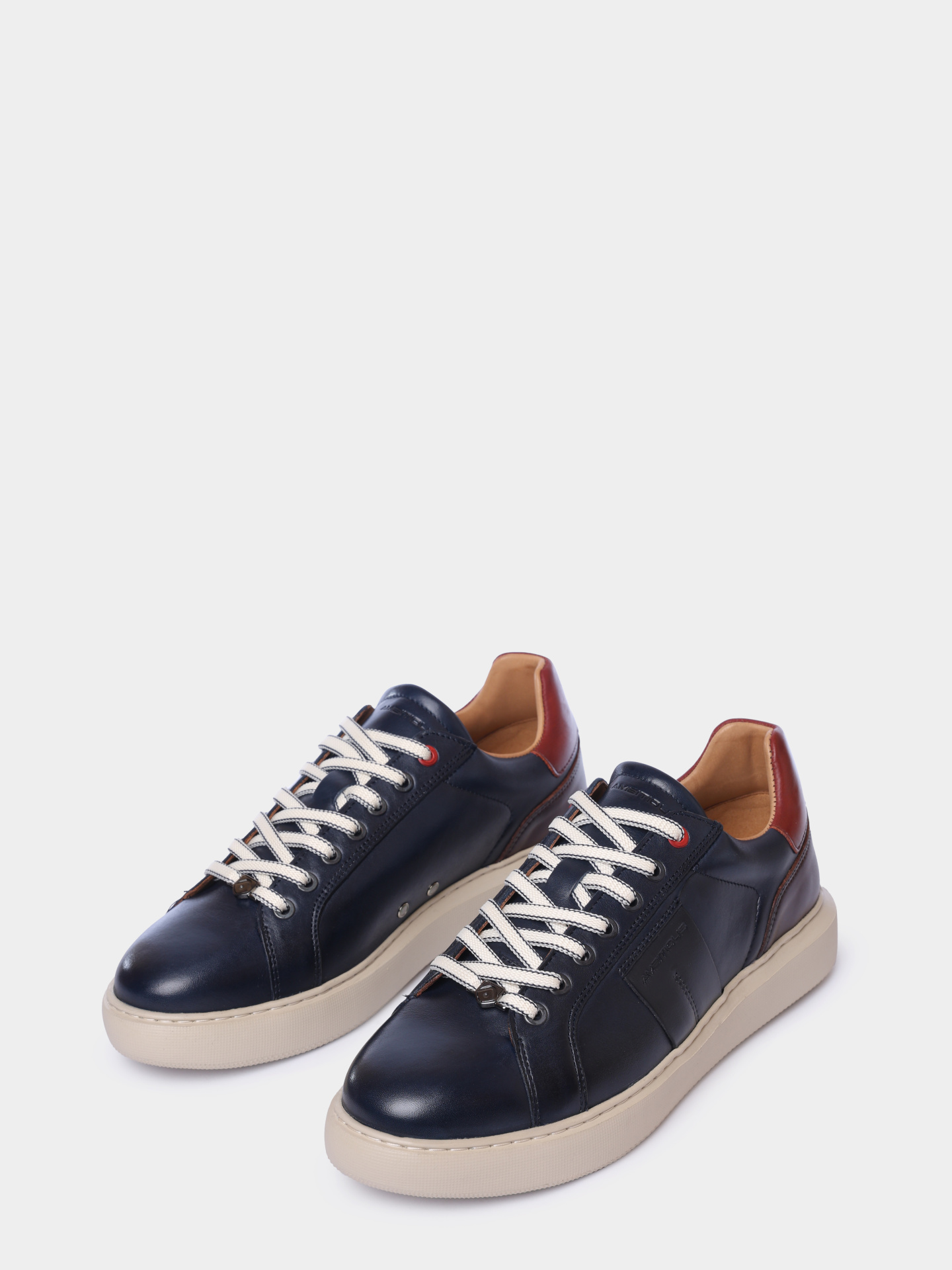 Кеды Ambitious 12455A - 6566 AM кожаные мужские  — купить в интернет-магазине Verdistore