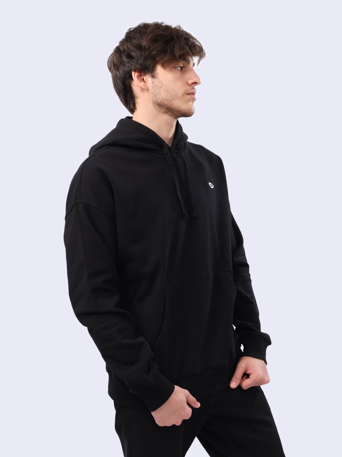 Худи Diesel A037860BKAF9XX хлопковое мужское — купить в интернет-магазине Verdistore