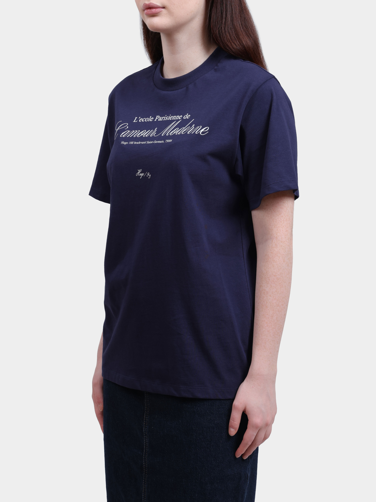 Футболка Hugo 50545551 418 хлопковая женская — купить в интернет-магазине Verdistore