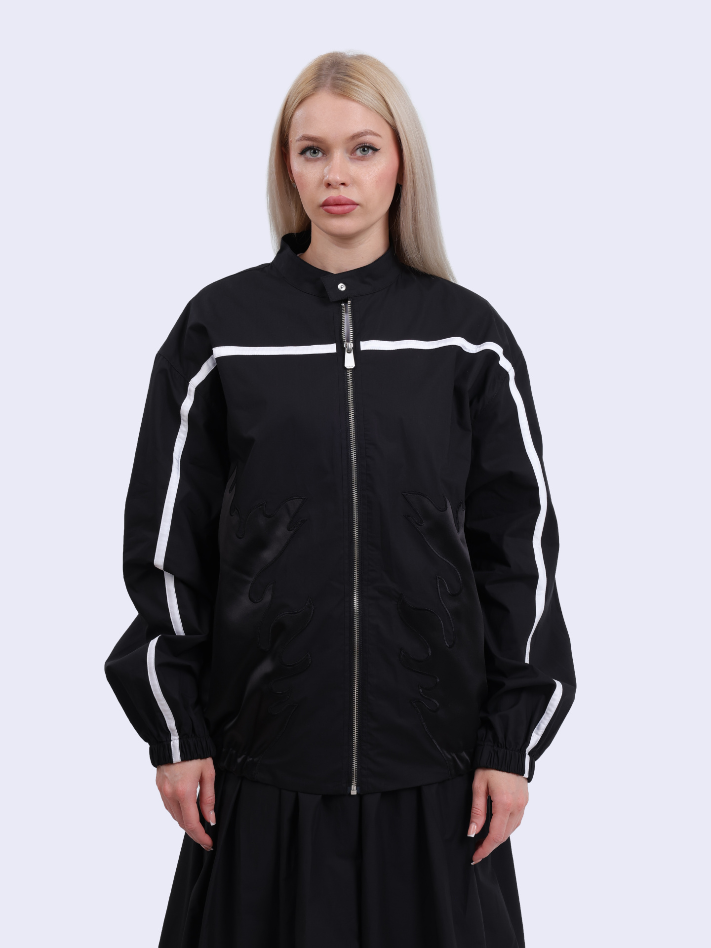 Бомбер Pinko 105216 A2LD Z99 хлопковый женский — купить в интернет-магазине Verdistore