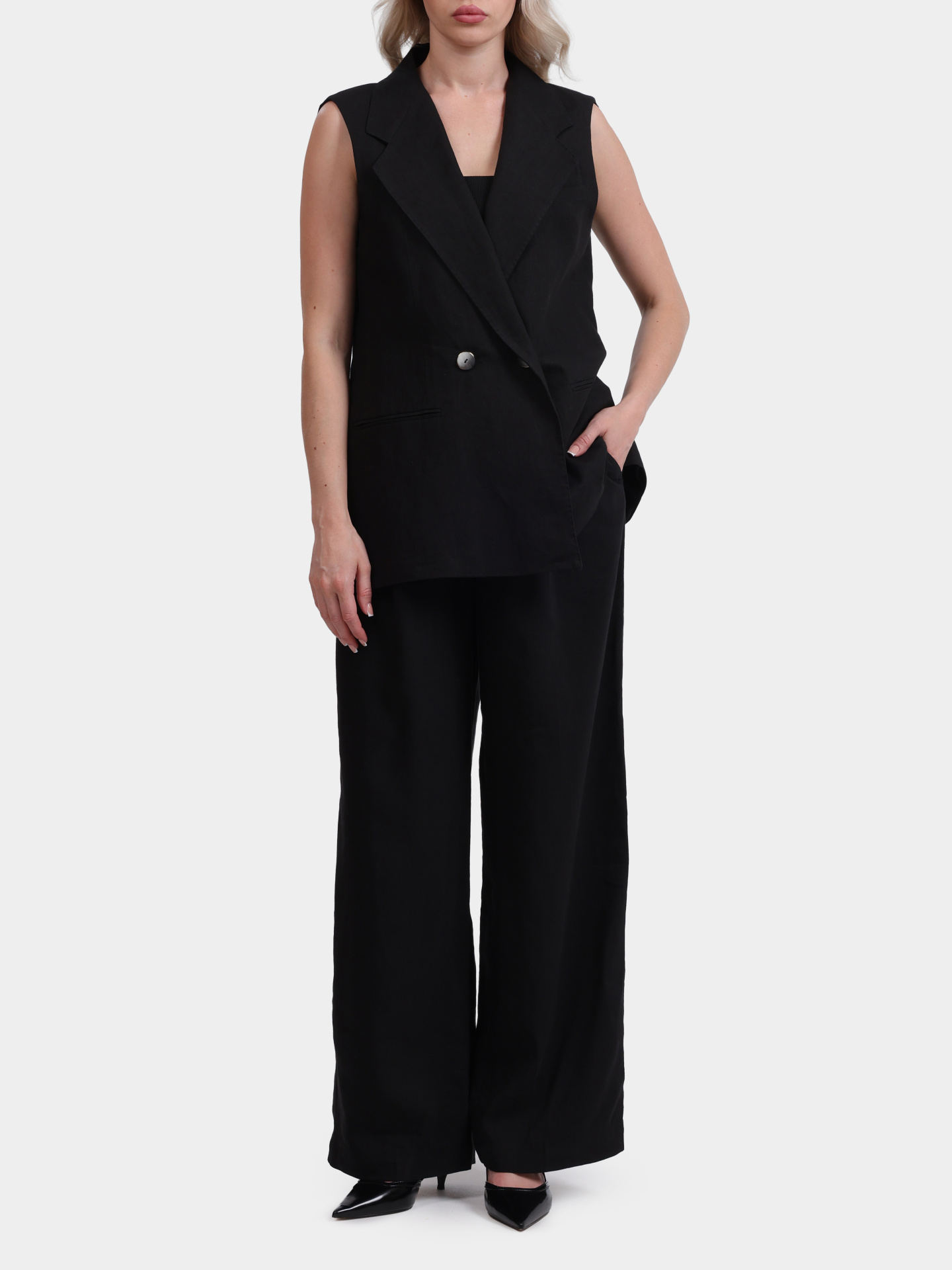 Жилет DRAMMA 007 черный  — купить в интернет-магазине Verdistore