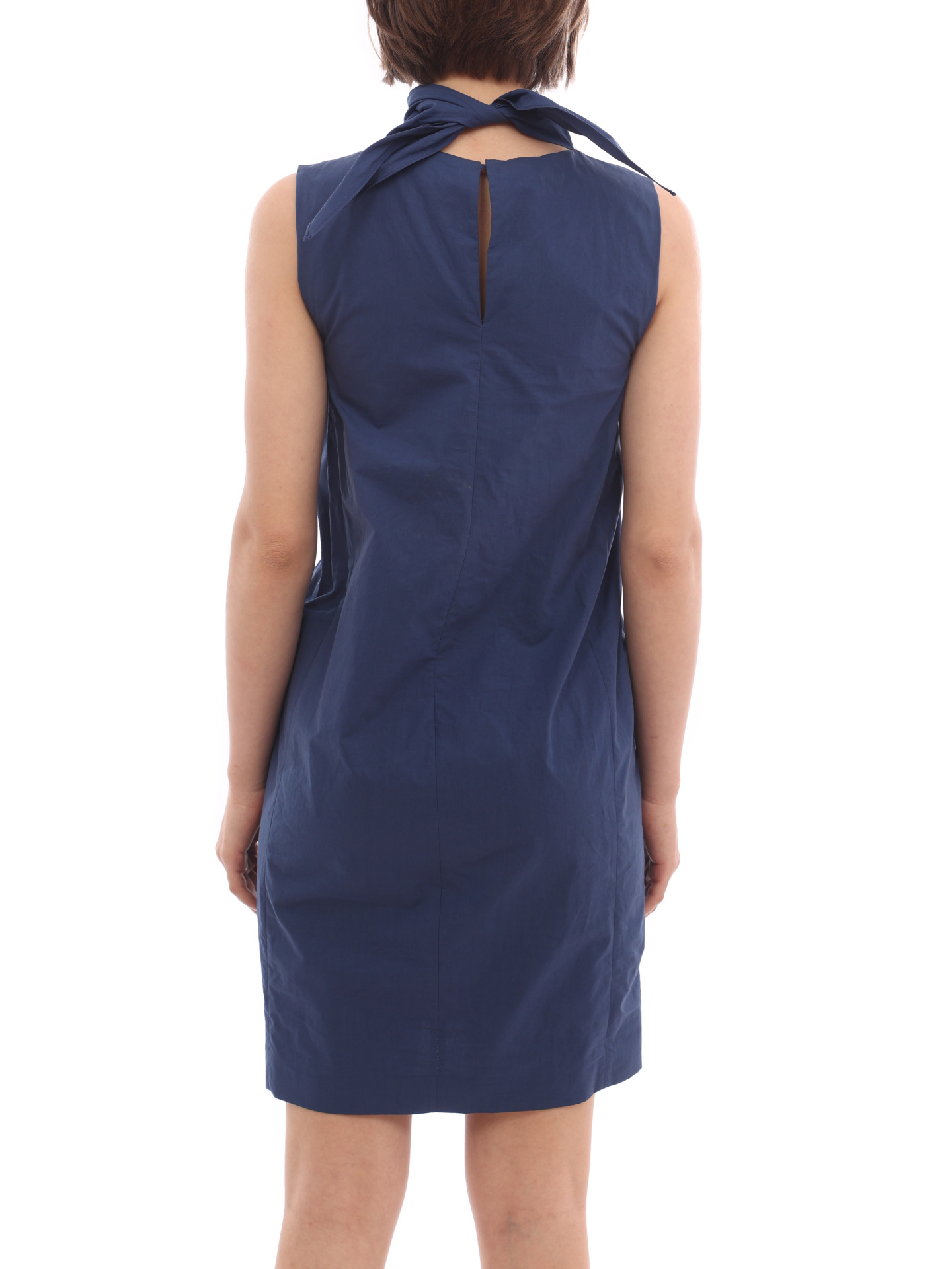 Платье Brunello Cucinelli M0F46A4087 хлопковое женское с поясом — купить в интернет-магазине Verdistore