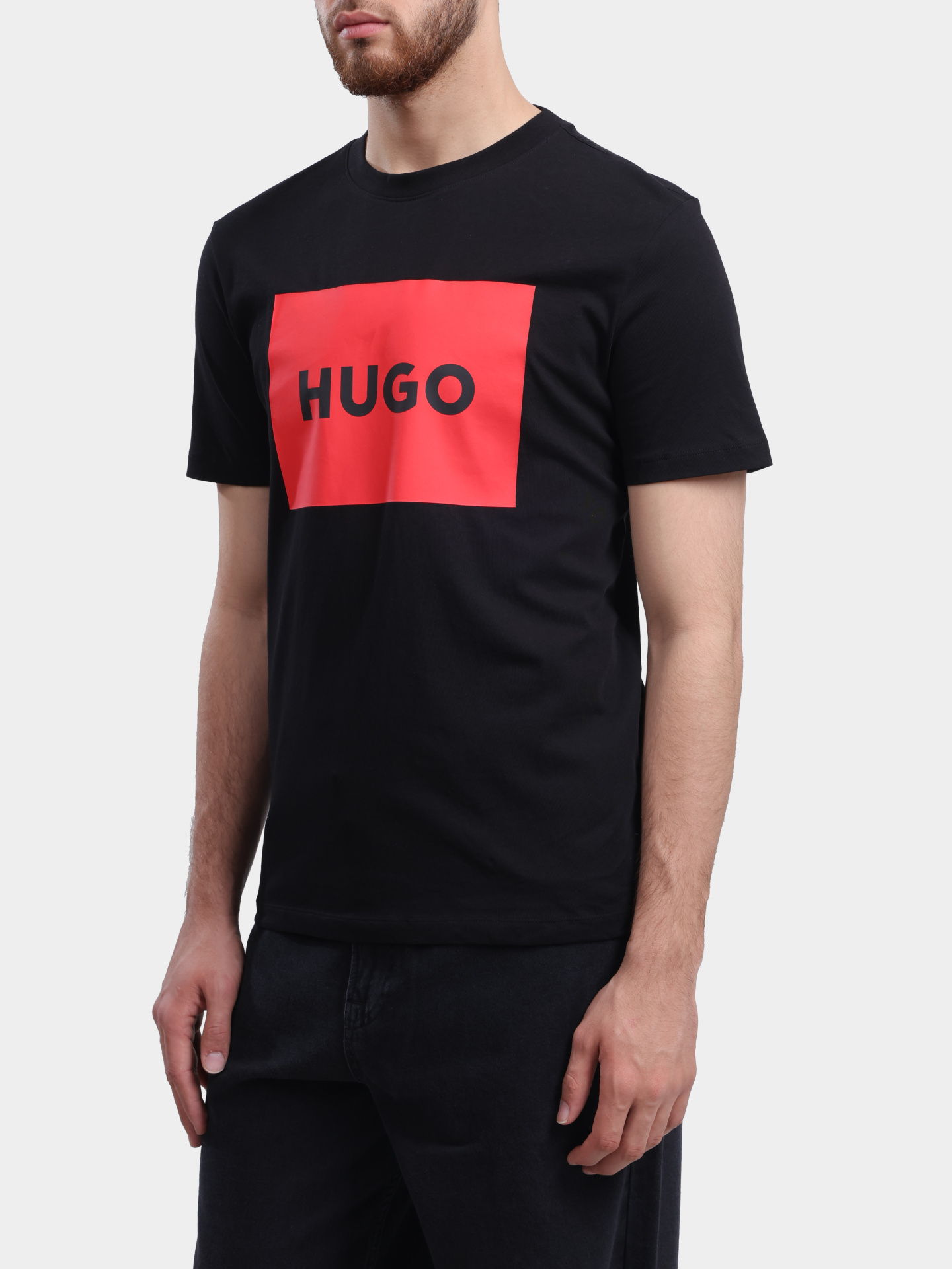 Футболка Hugo 50467952 001 хлопковая мужская — купить в интернет-магазине Verdistore