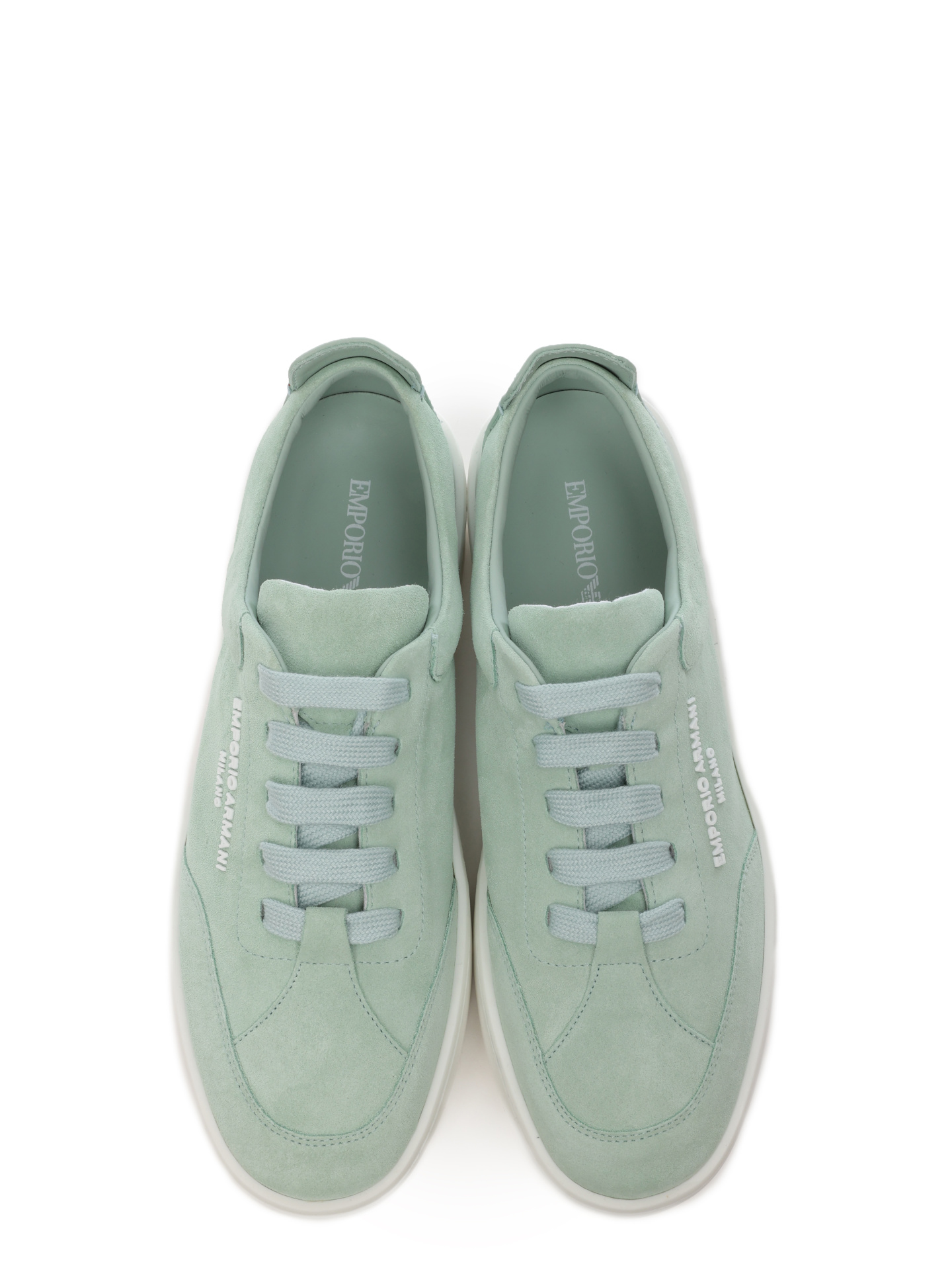 Кеды Emporio Armani X3X207 XR158 00723 замшевые женские — купить в интернет-магазине Verdistore