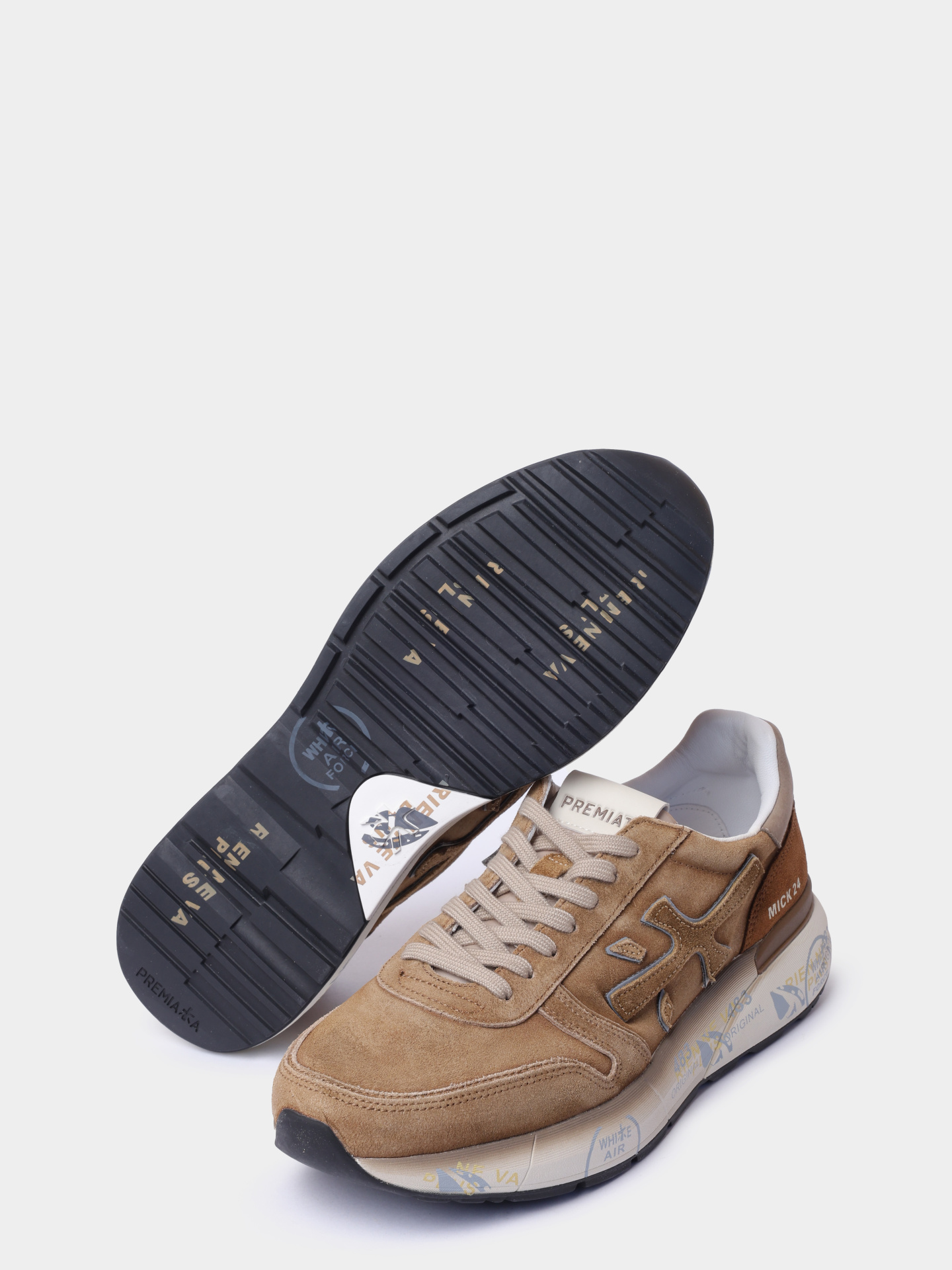 Кроссовки Premiata MICK VAR 7712 замшевые мужские — купить в интернет-магазине Verdistore