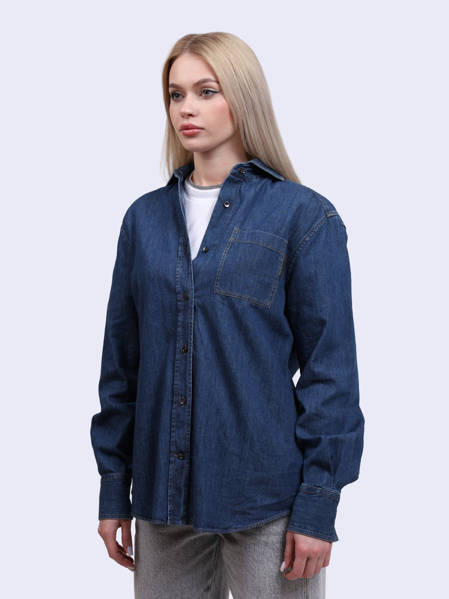 картинка Рубашка джинсовая MA781ML426 C8983 от магазина Verdistore