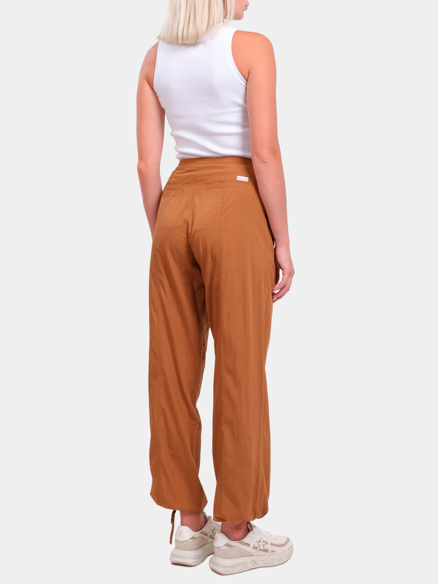 Куртка Calvin Klein K20K208379 PFN бежевая женская — купить в интернет-магазине Verdistore