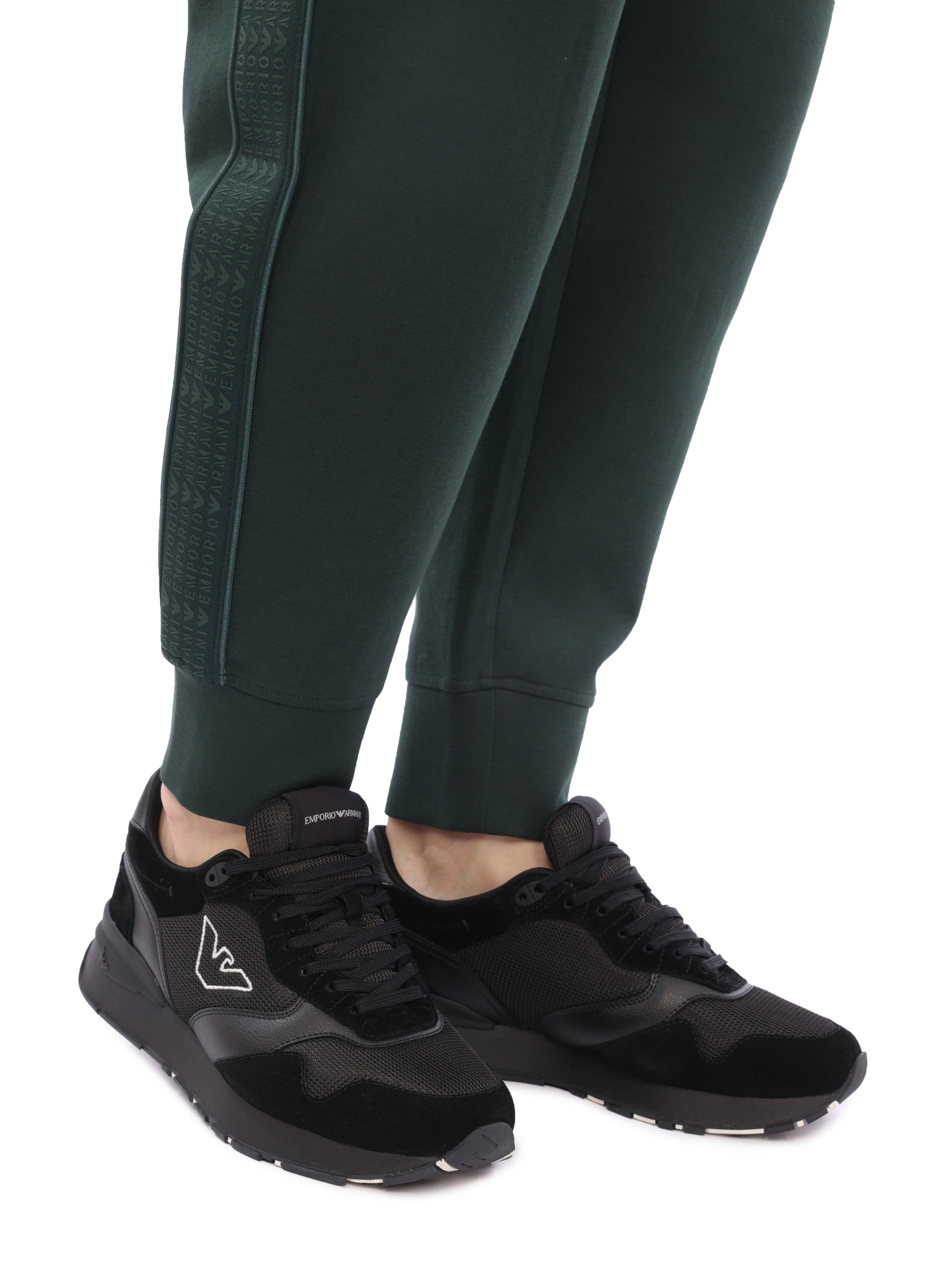 Кроссовки Emporio Armani X4X642 XN951 A083 комбинированные мужские — купить в интернет-магазине Verdistore