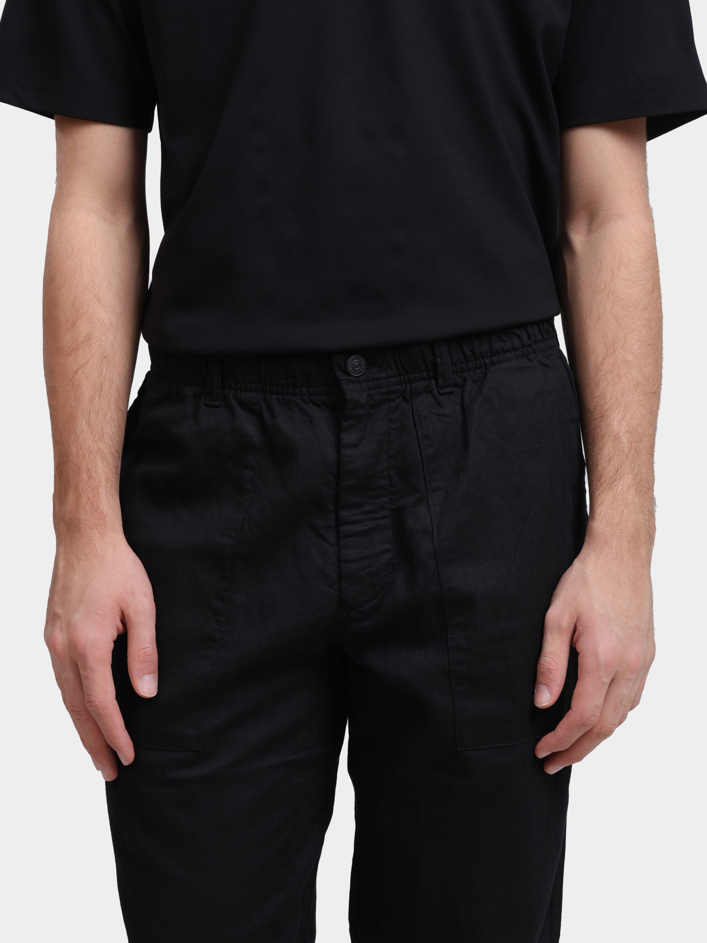 Брюки Calvin Klein Jeans J30J327288 BEH черные мужские — купить в интернет-магазине Verdistore