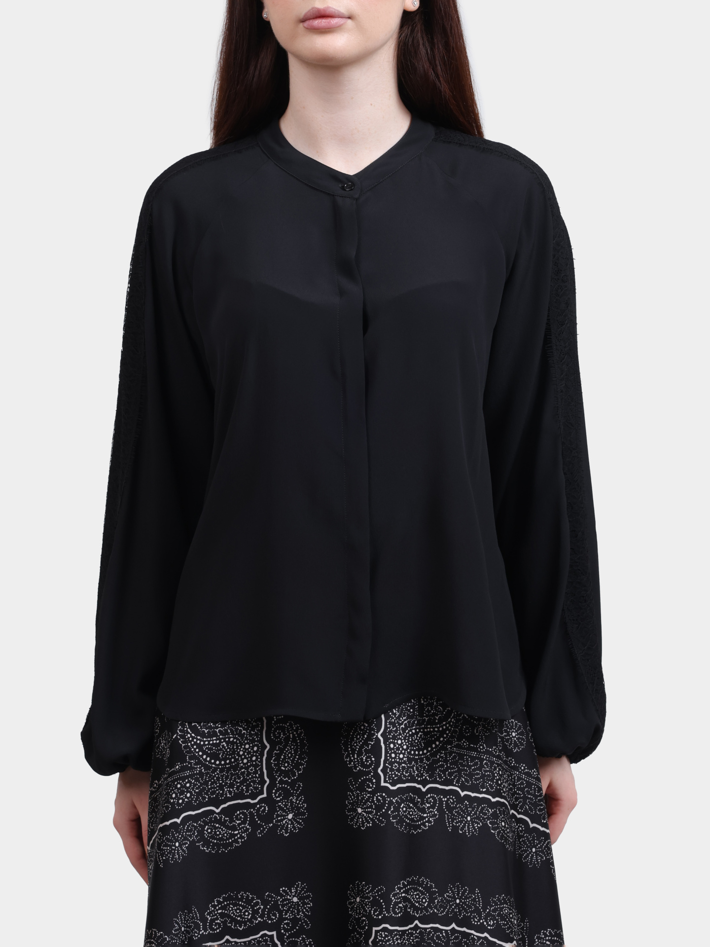 Блуза MARELLA BACINO 006 черная женская — купить в интернет-магазине Verdistore