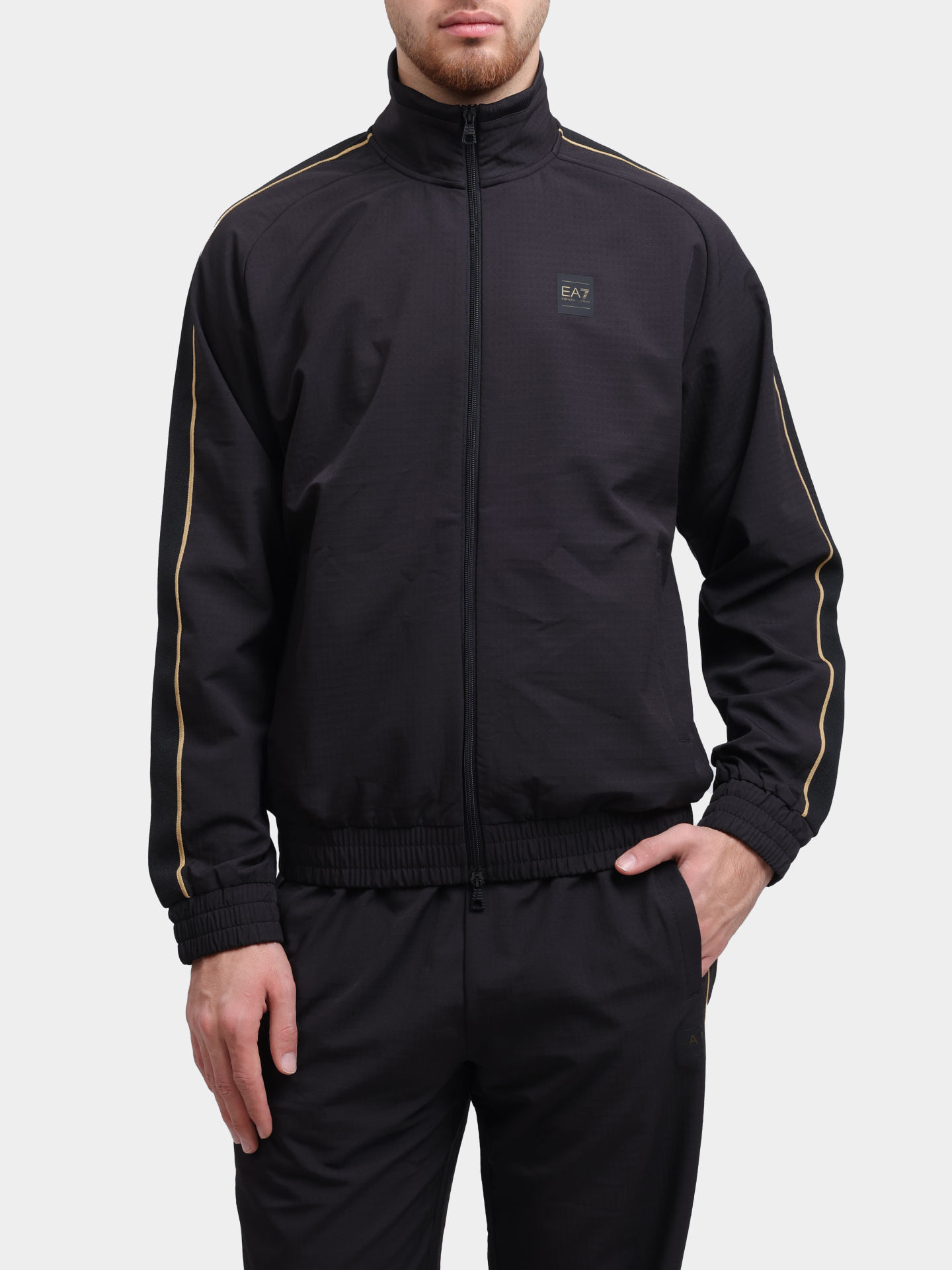 Костюм спортивный EA7 7M000785 AF16945 UC001 темно-серый мужской — купить в интернет-магазине Verdistore